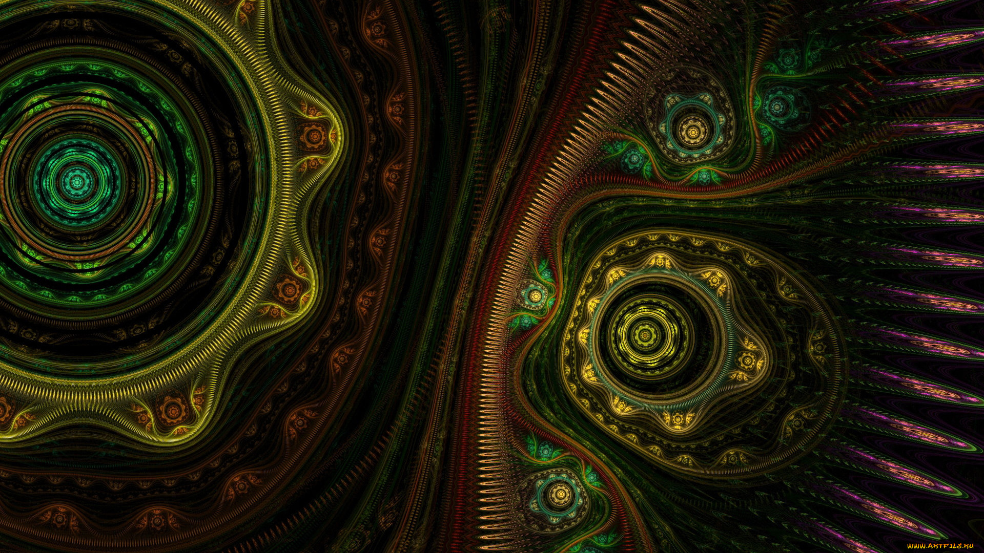 3д, графика, fractal, фракталы, фрактал