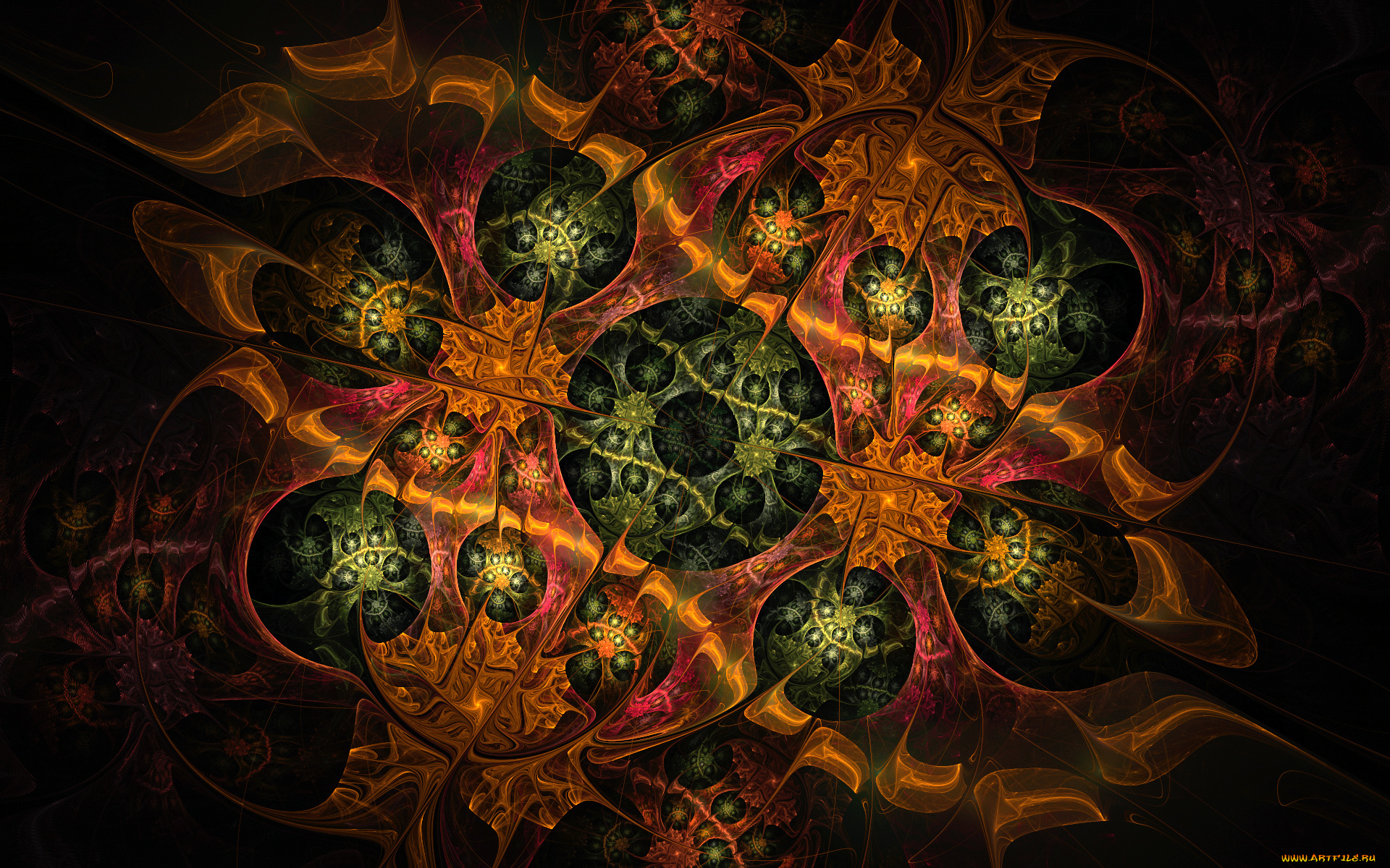 3д, графика, fractal, фракталы, фрактал