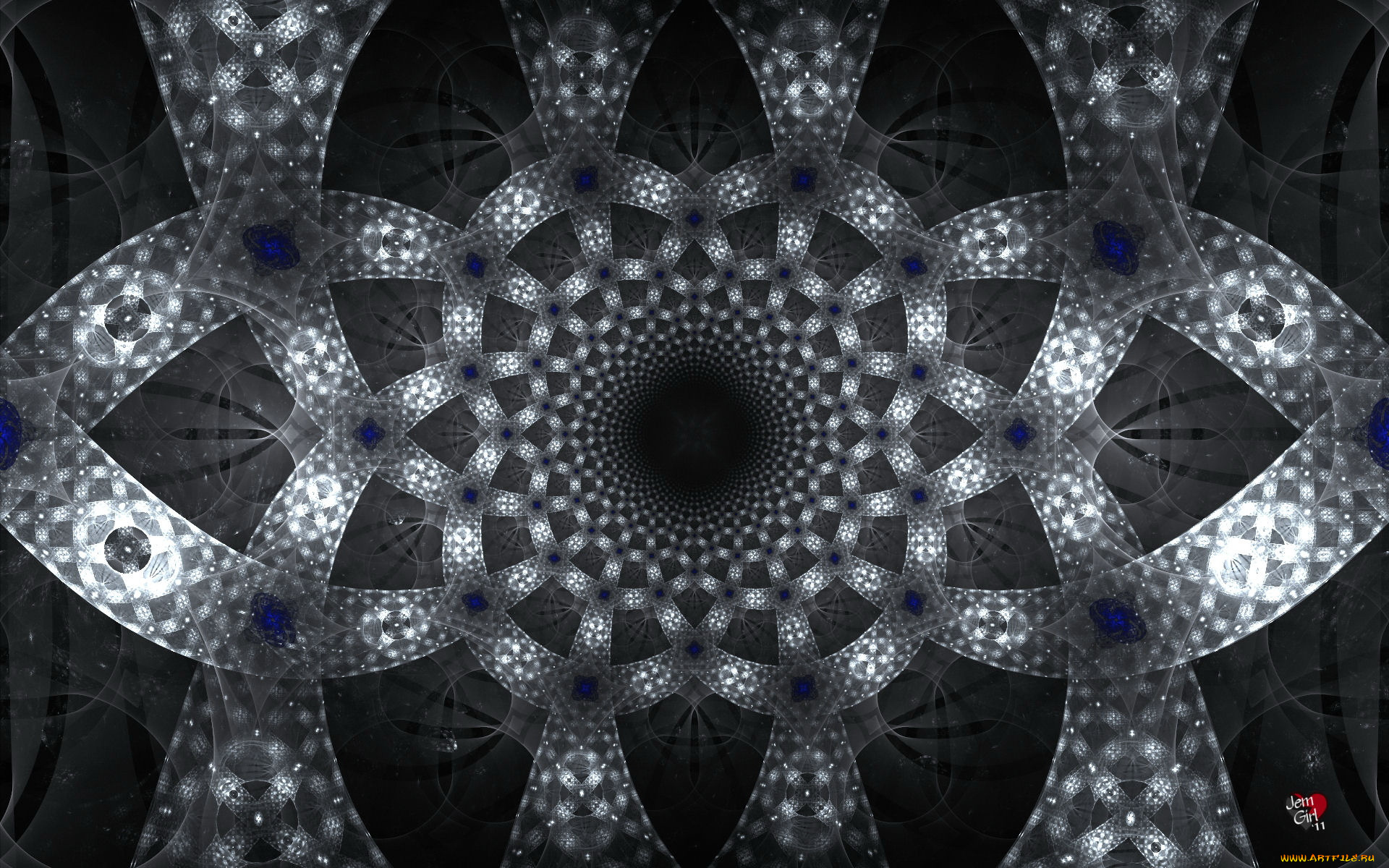 3д, графика, fractal, фракталы, фрактал