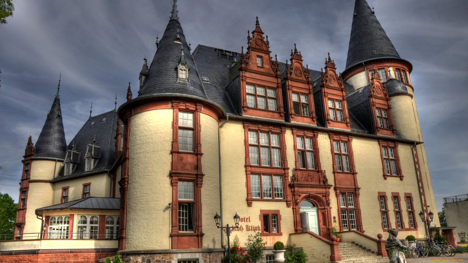 германия, клинк, города, здания, дома