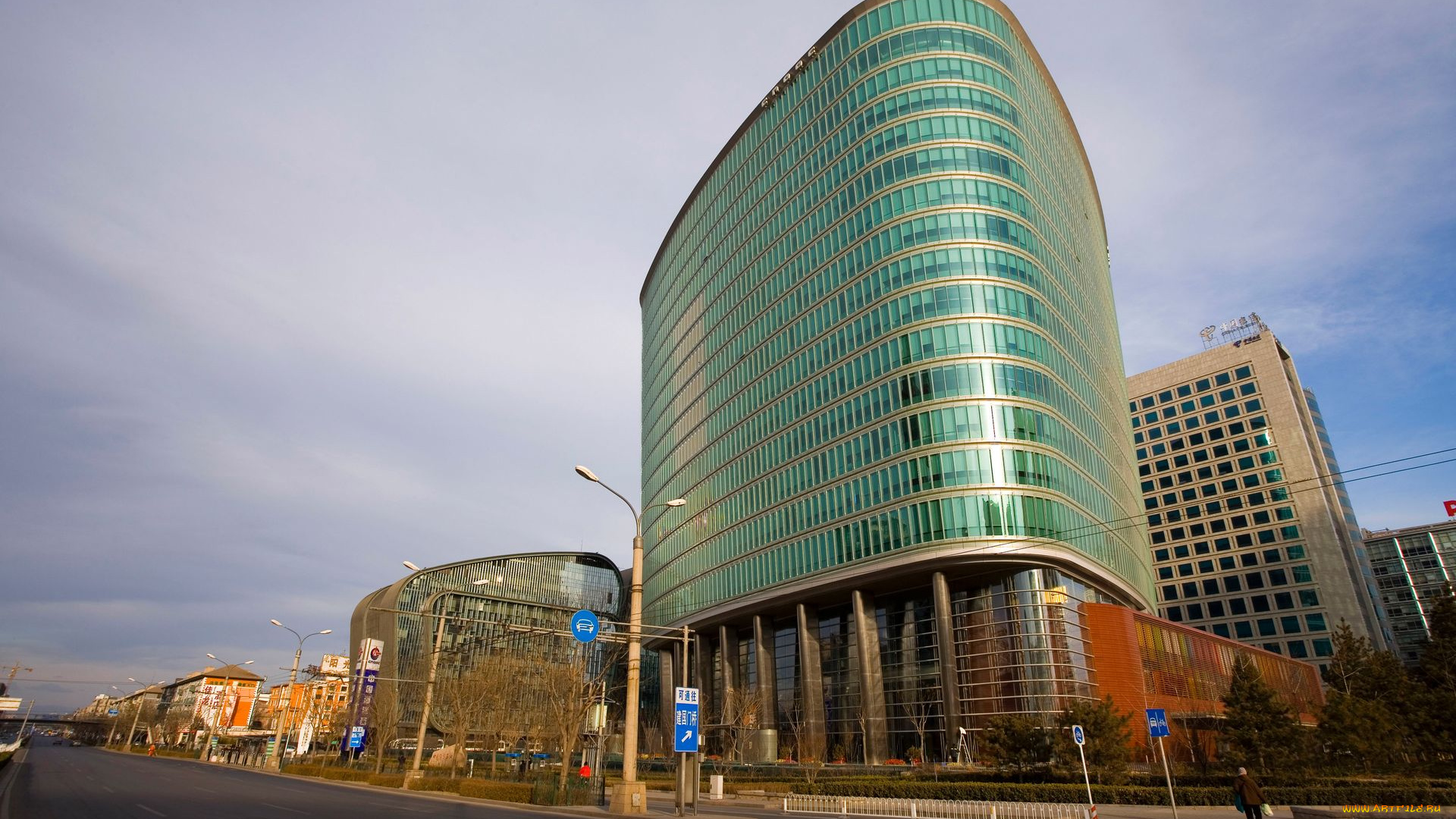 города, пекин, китай