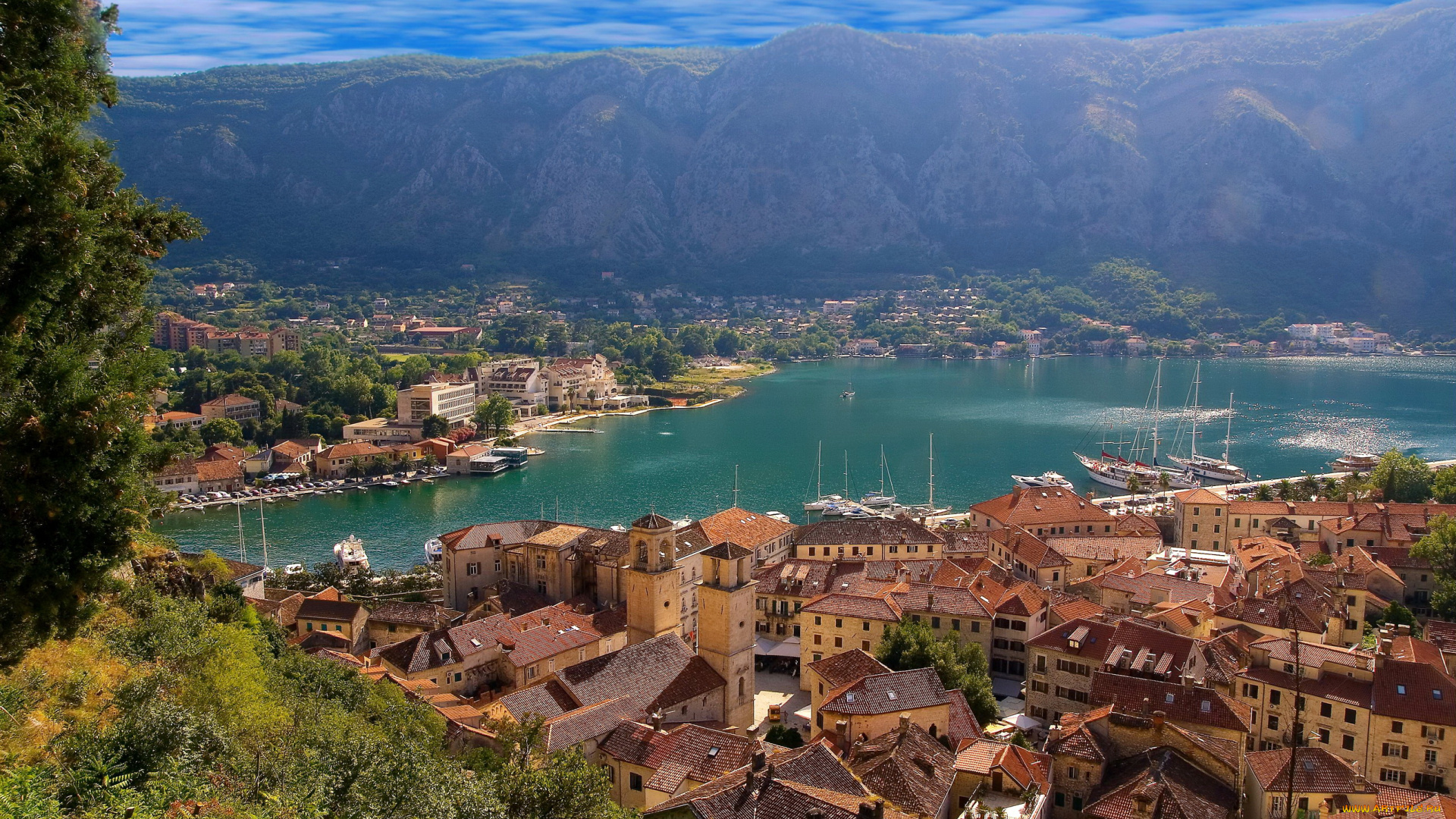 котор, Черногория, города, пейзажи