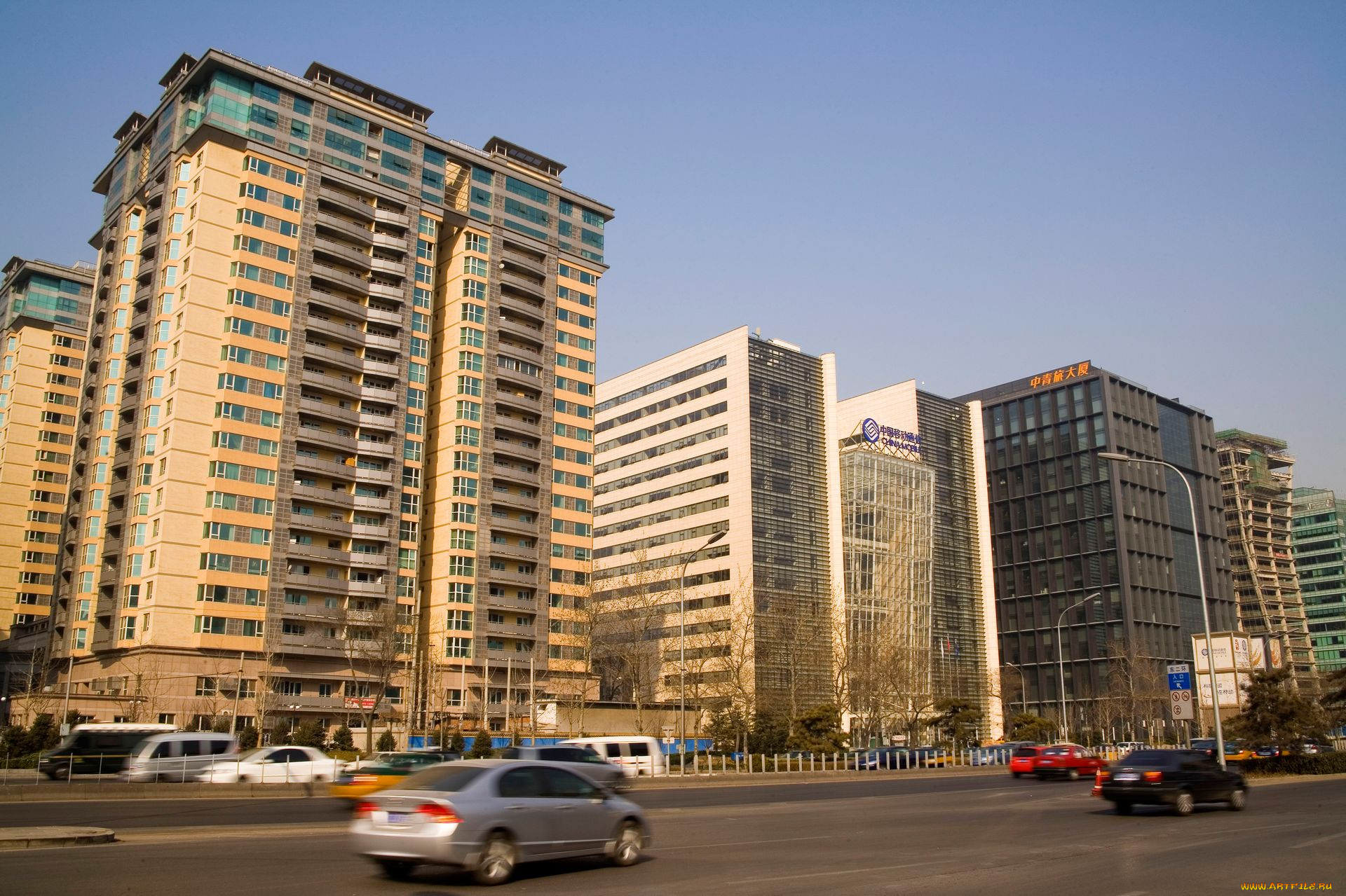 города, пекин, китай