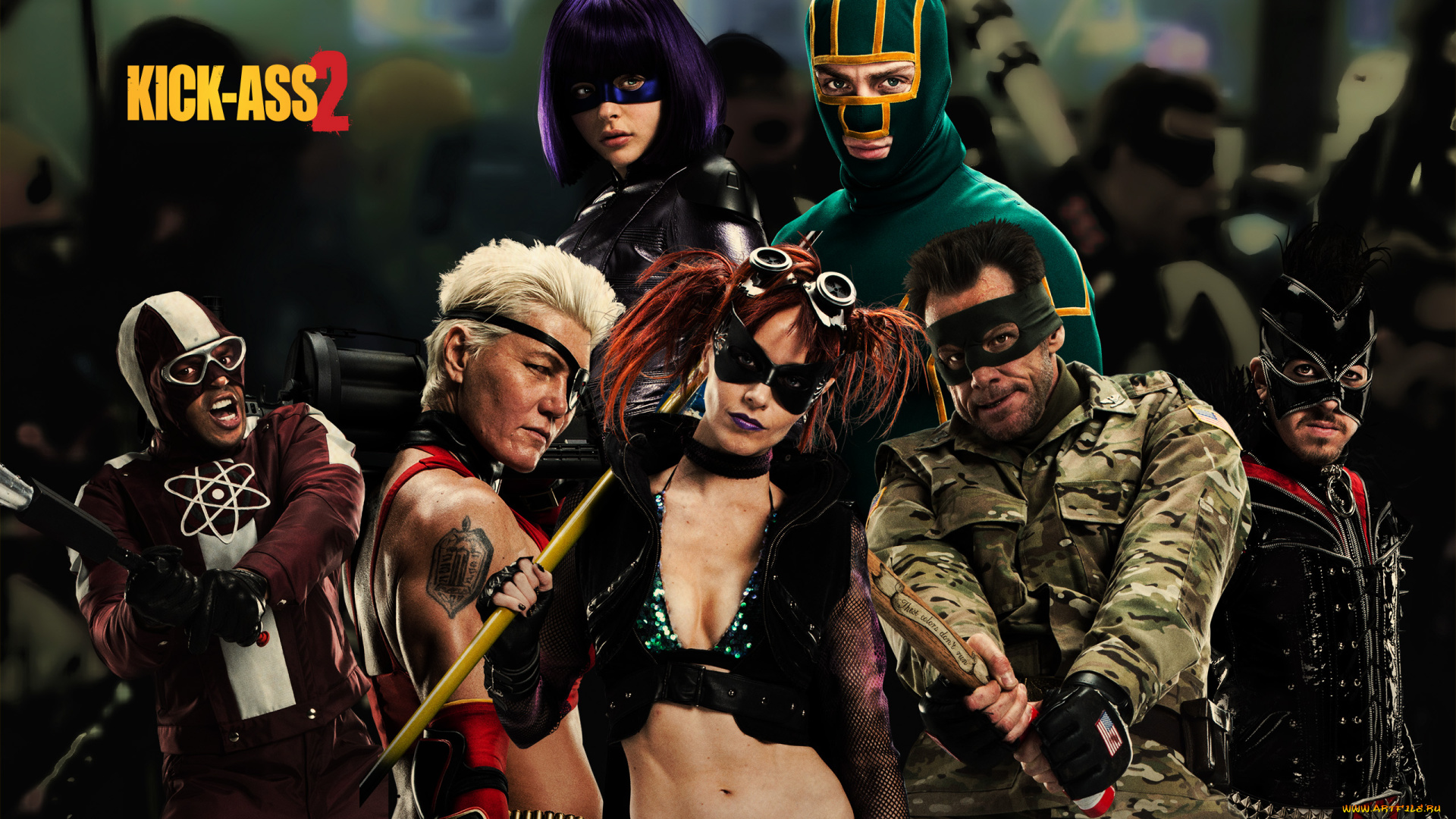 kick, ass, кино, фильмы, сша, супергеройский, фильм, чёрная, комедия, приключения, пипец, 2, боевик