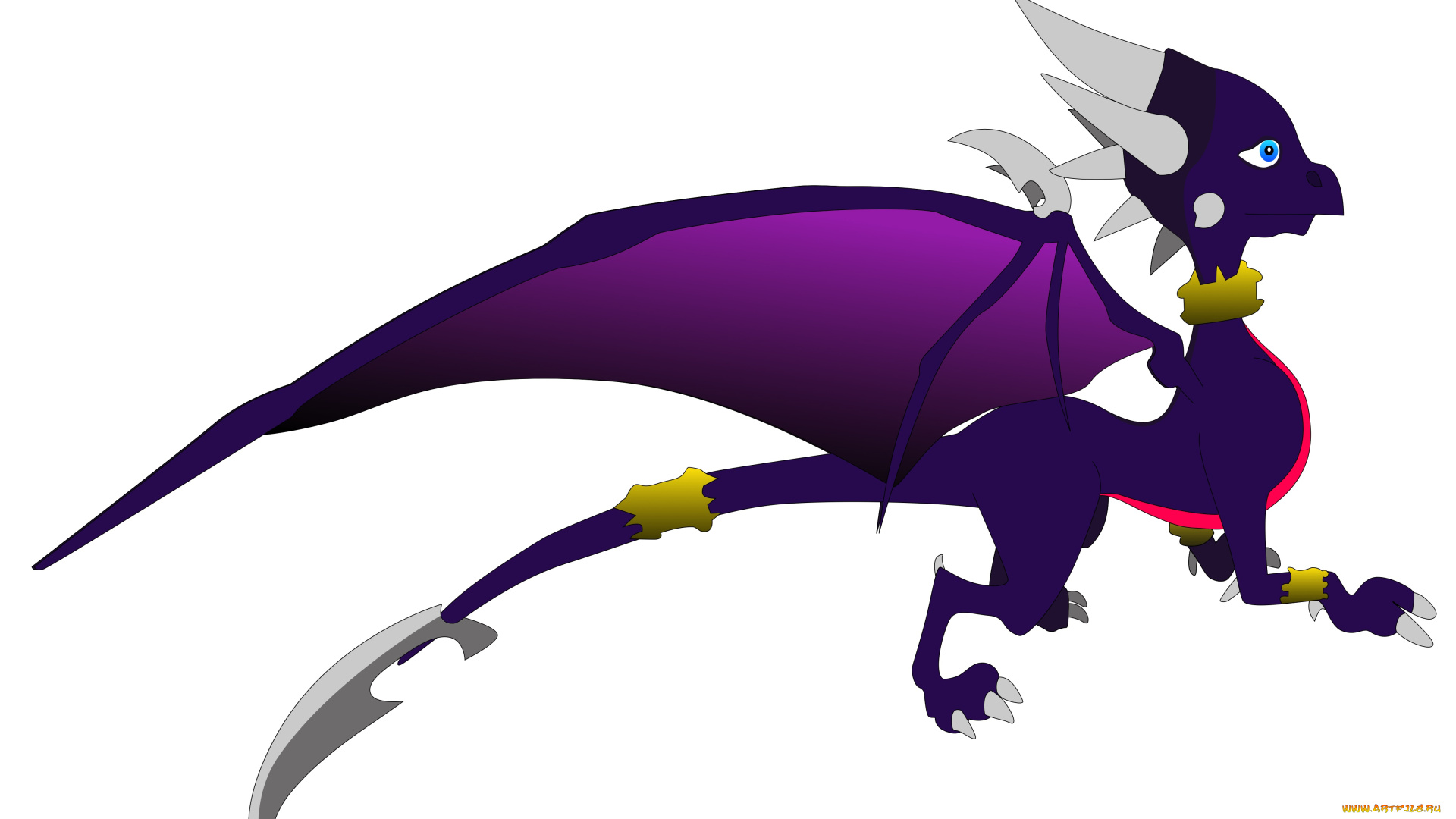 рисованные, животные, сказочные, мифические, дракон