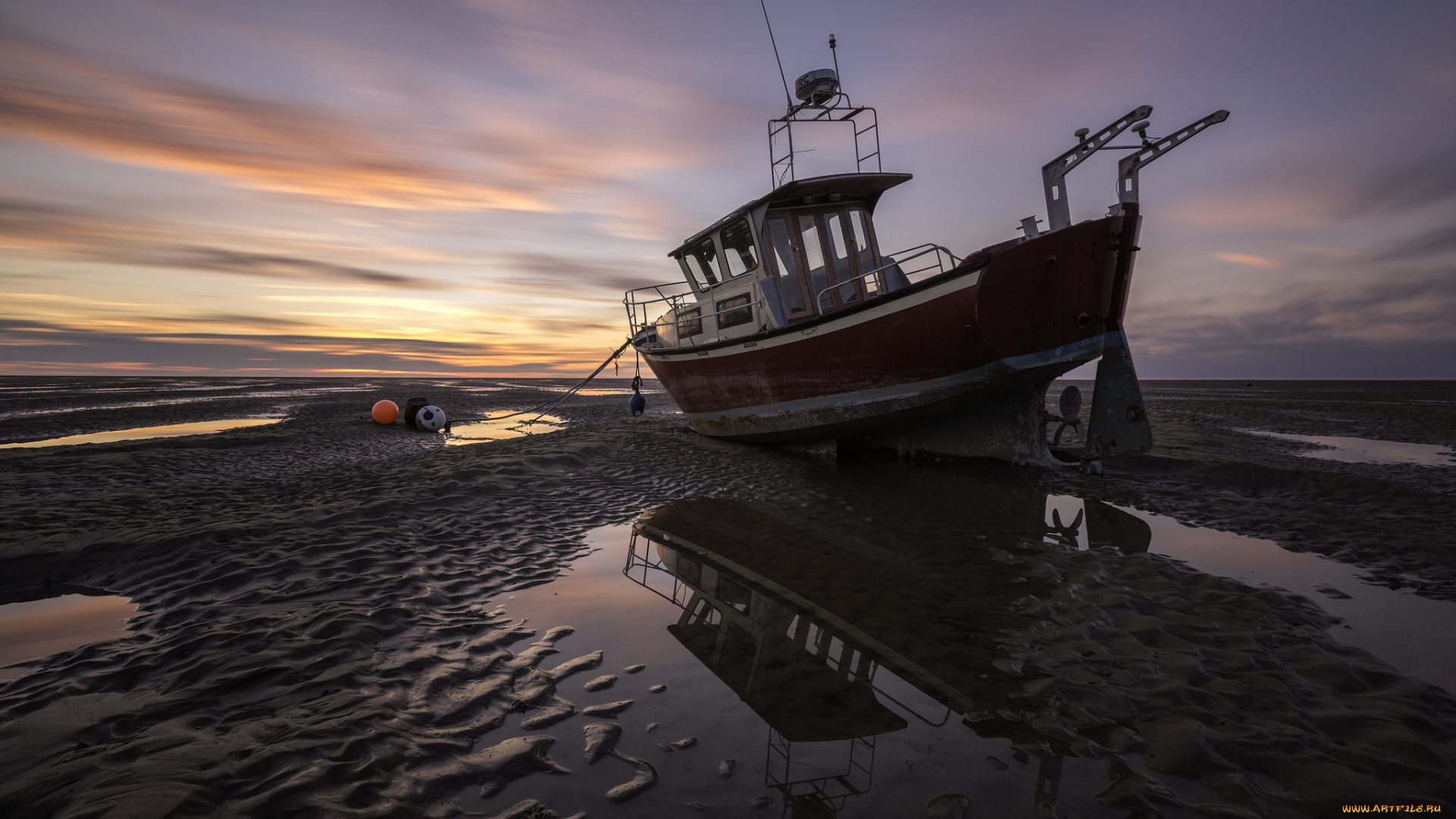 корабли, баркасы, , , буксиры, океан, пляж, судно