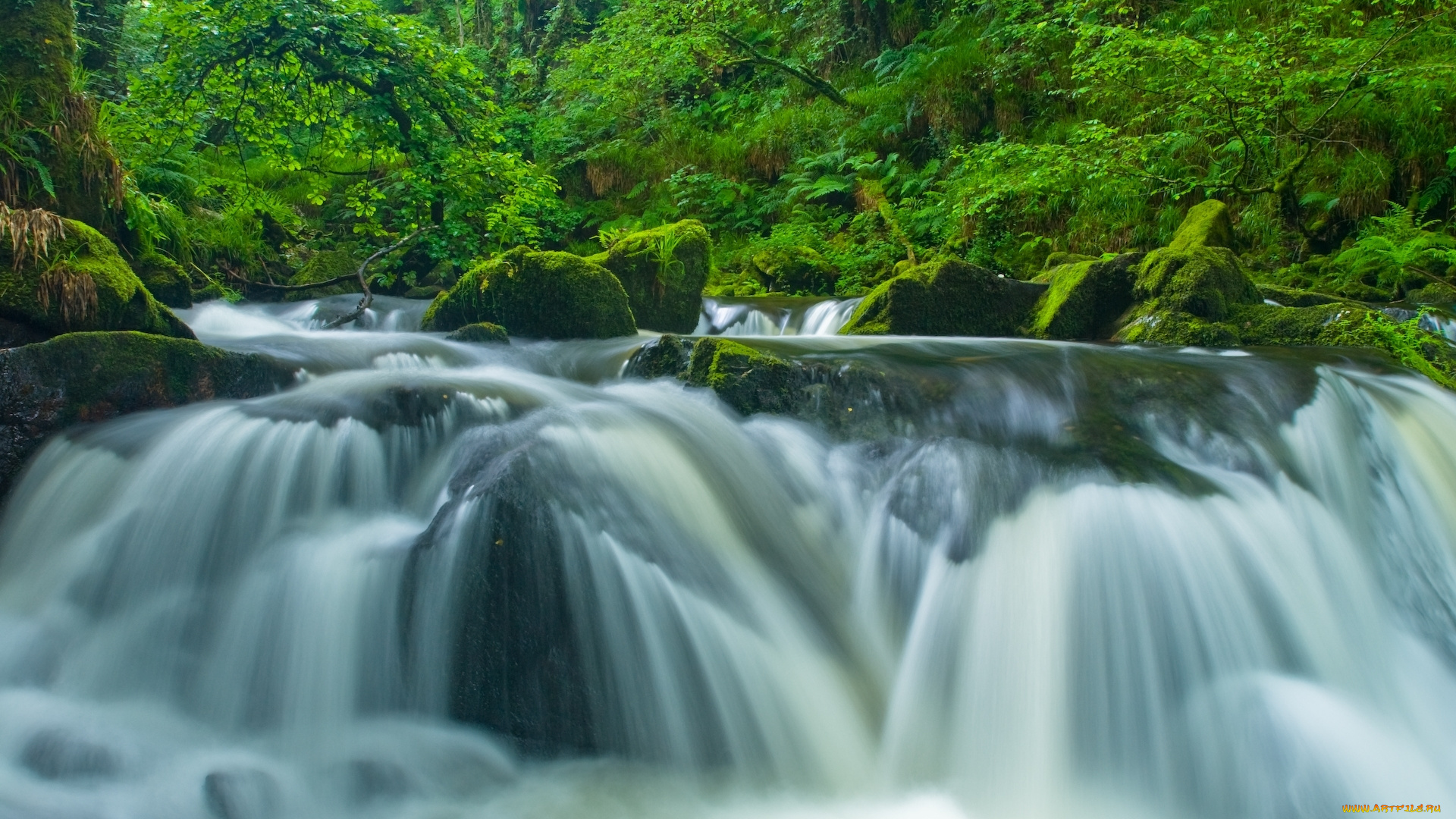 природа, водопады, вода