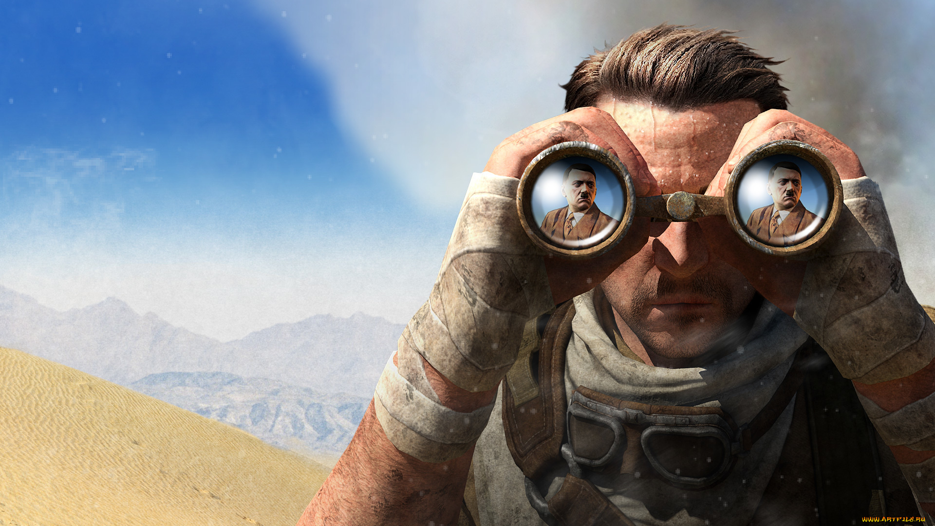 sniper, elite, 3, afrika, видео, игры, -, sniper, elite, iii, , afrika, sniper, elite, 3, элитный, снайпер, симулятор, экшен, шутер