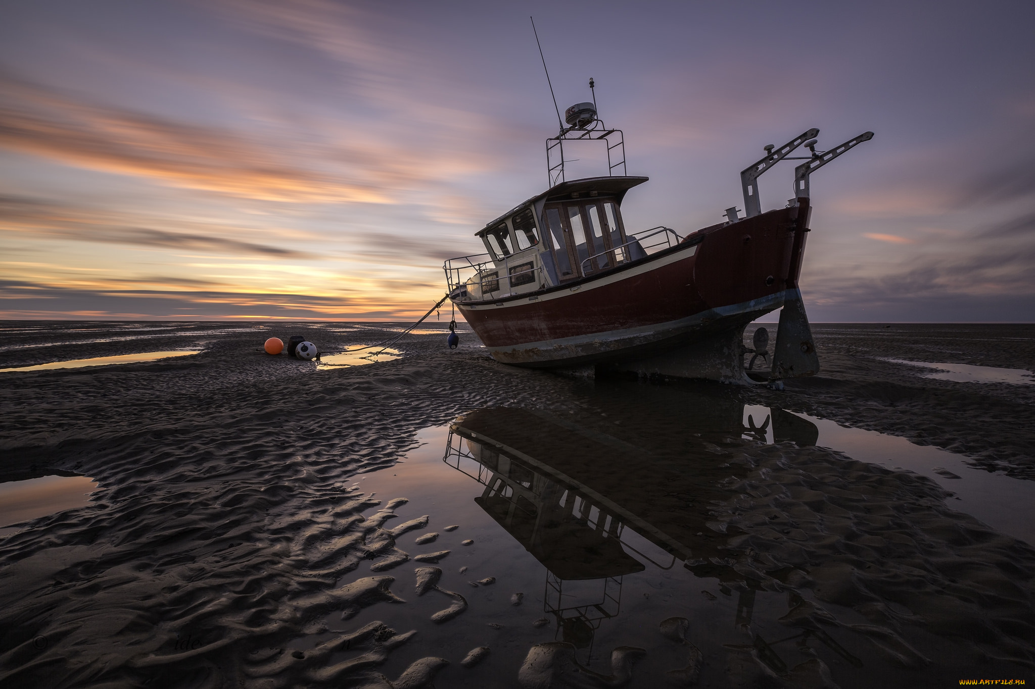 корабли, баркасы, , , буксиры, океан, пляж, судно