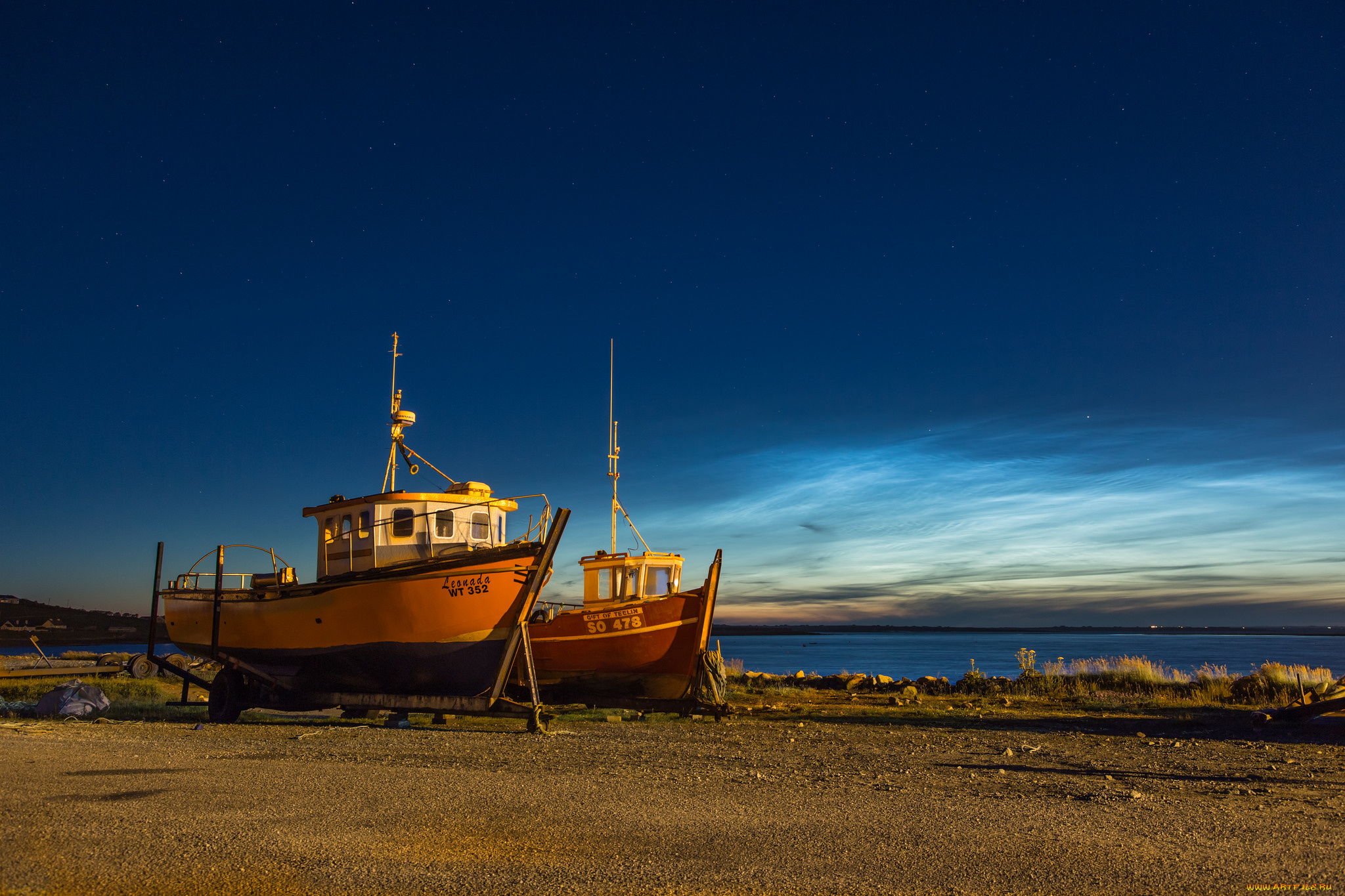 корабли, баркасы, , , буксиры, суда, берег