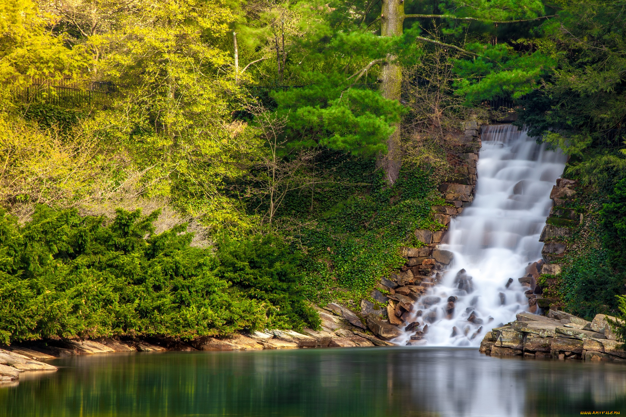 природа, водопады, вода