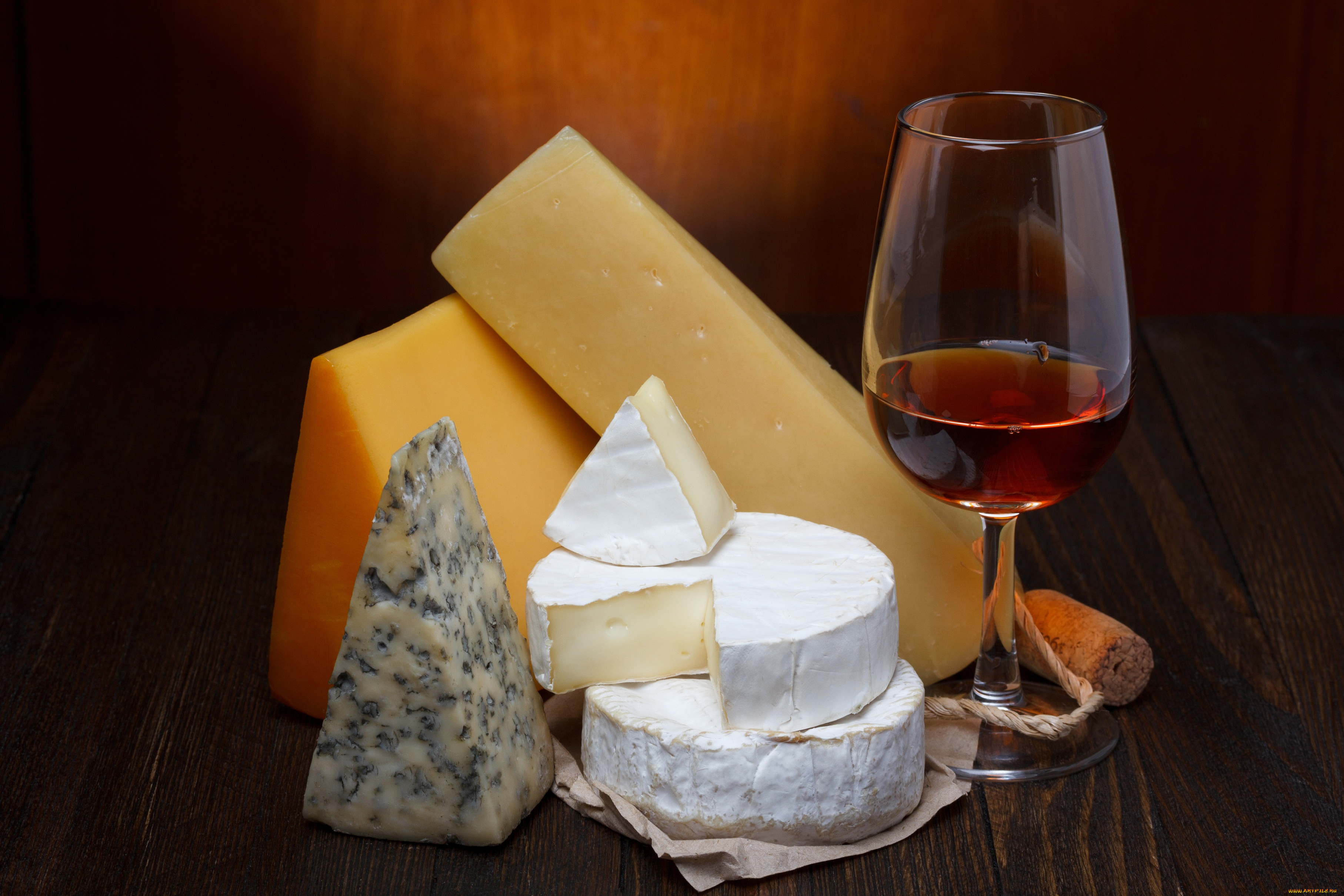 еда, сырные, изделия, вино, бокал, сыр