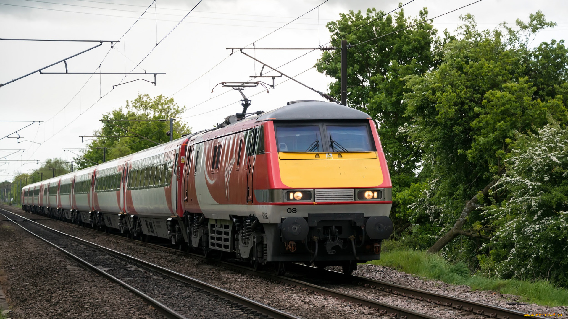 техника, электровозы, железная, дорога, рельсы, локомотив, состав