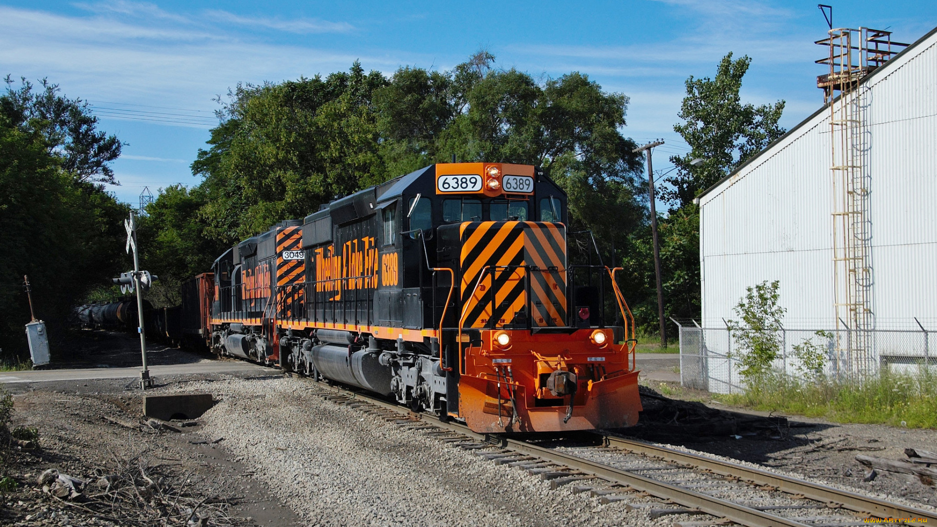 техника, поезда, железная, дорога, рельсы, локомотив, состав