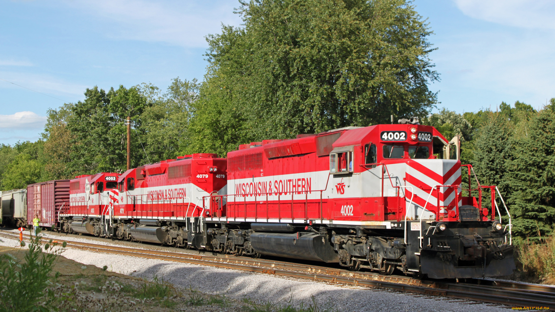 техника, поезда, железная, дорога, рельсы, локомотив, состав