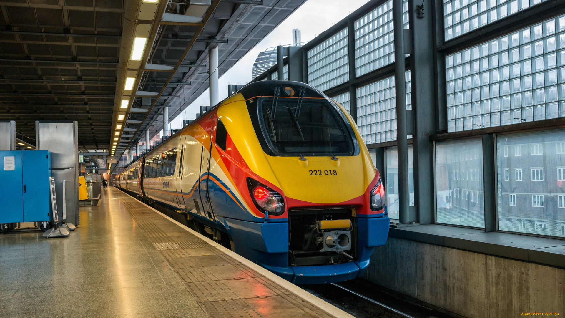 техника, поезда, железная, дорога, рельсы, локомотив, состав