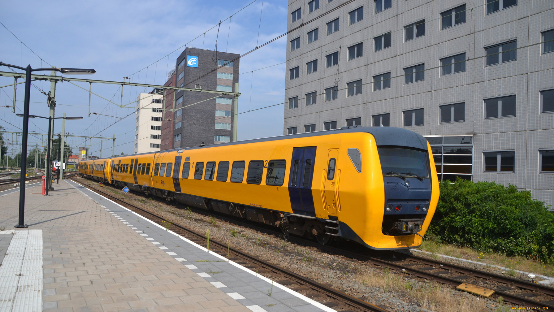 техника, поезда, железная, дорога, рельсы, локомотив, состав