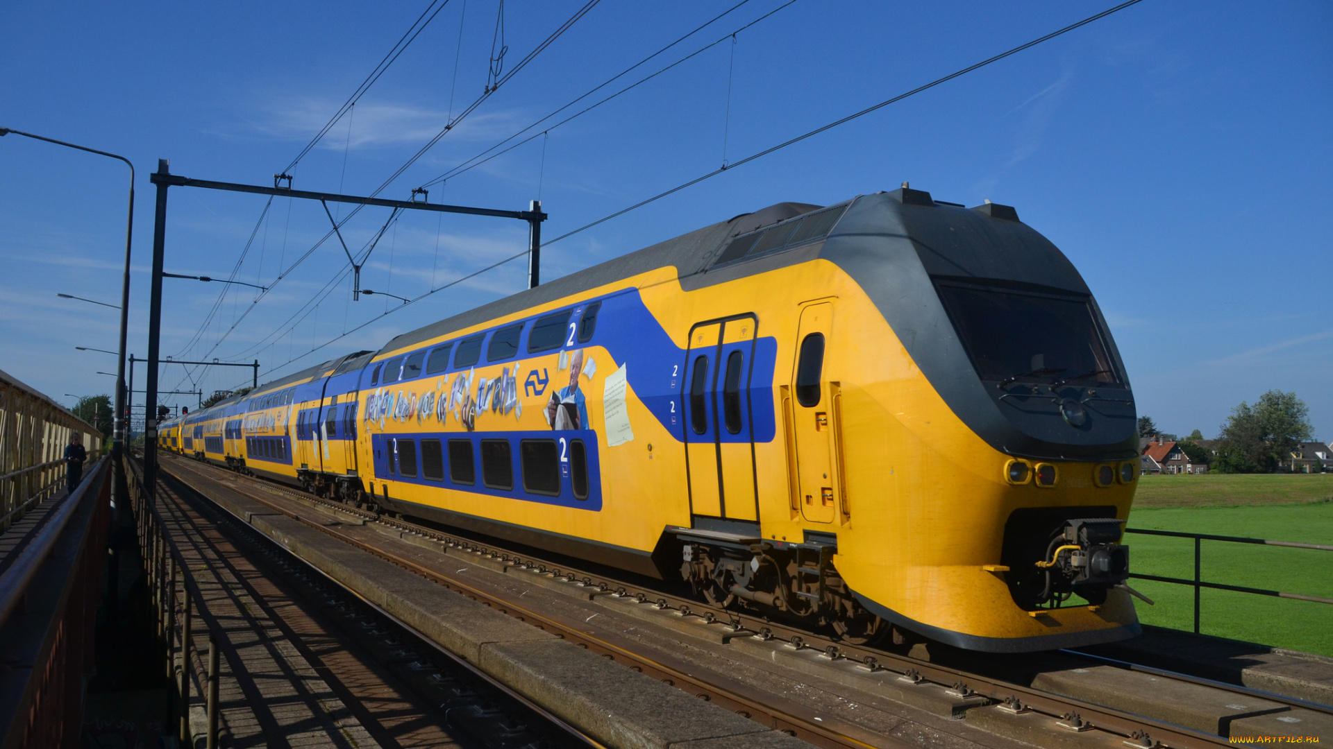 техника, поезда, железная, дорога, рельсы, локомотив, состав