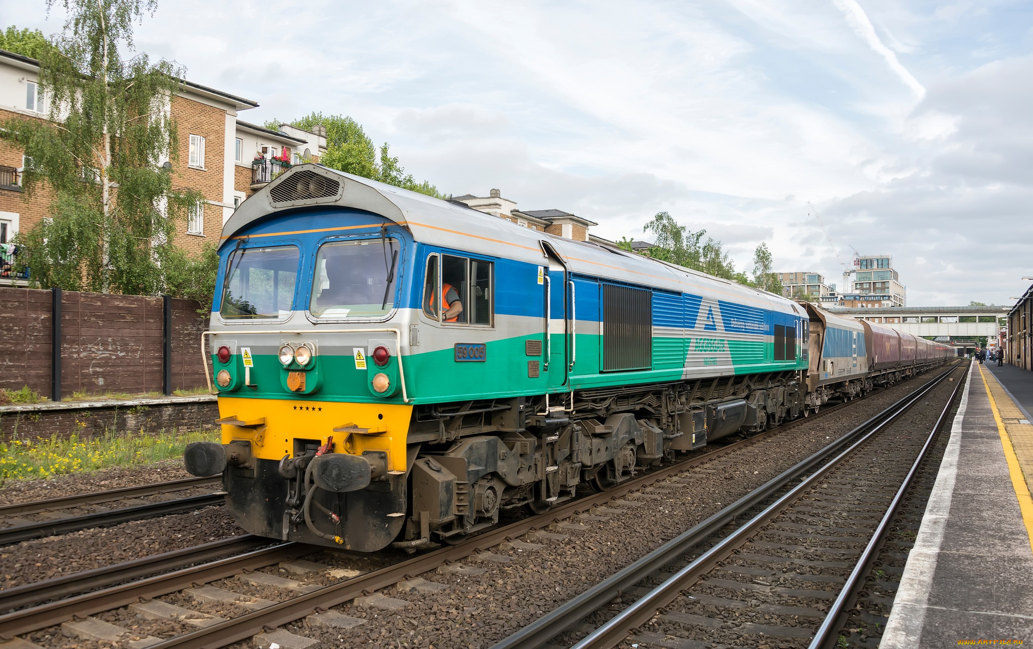 техника, поезда, железная, дорога, рельсы, локомотив, состав