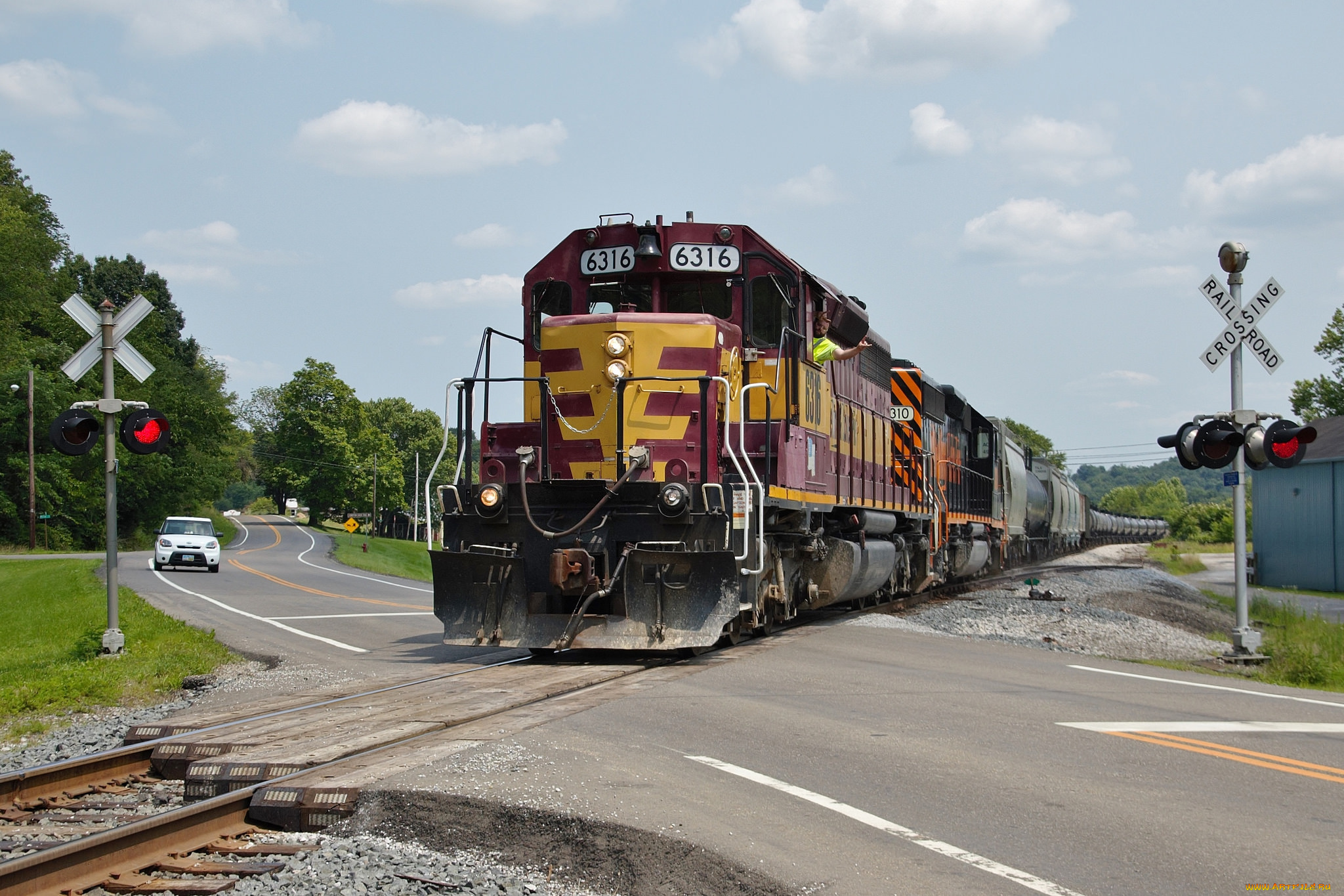 техника, поезда, железная, дорога, рельсы, локомотив, состав