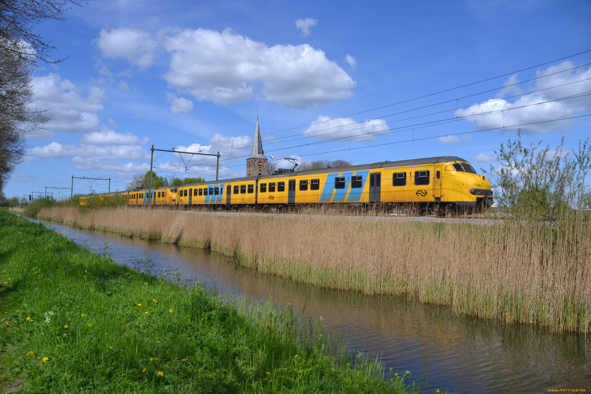 техника, поезда, железная, дорога, рельсы, локомотив, состав