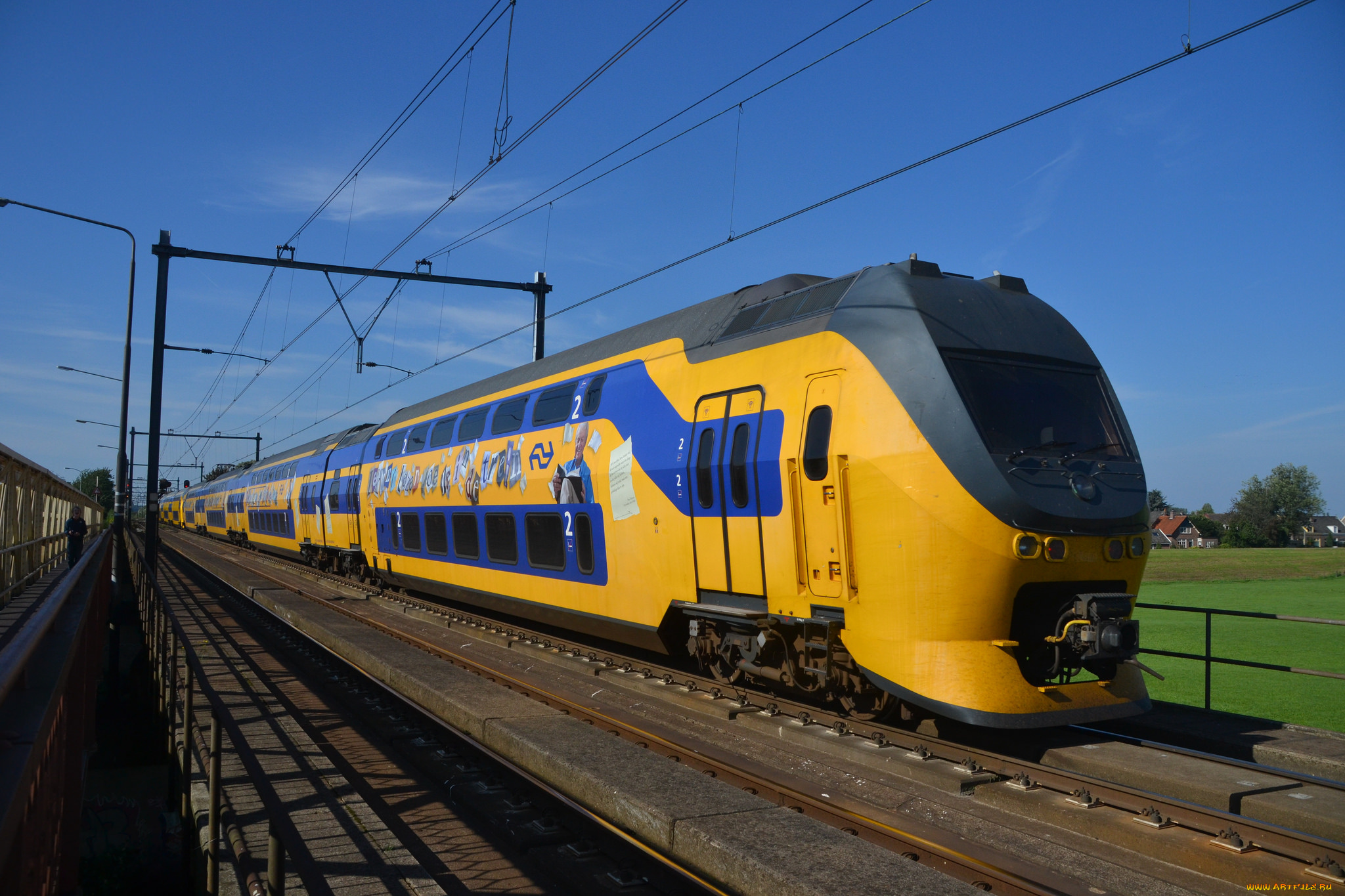 техника, поезда, железная, дорога, рельсы, локомотив, состав