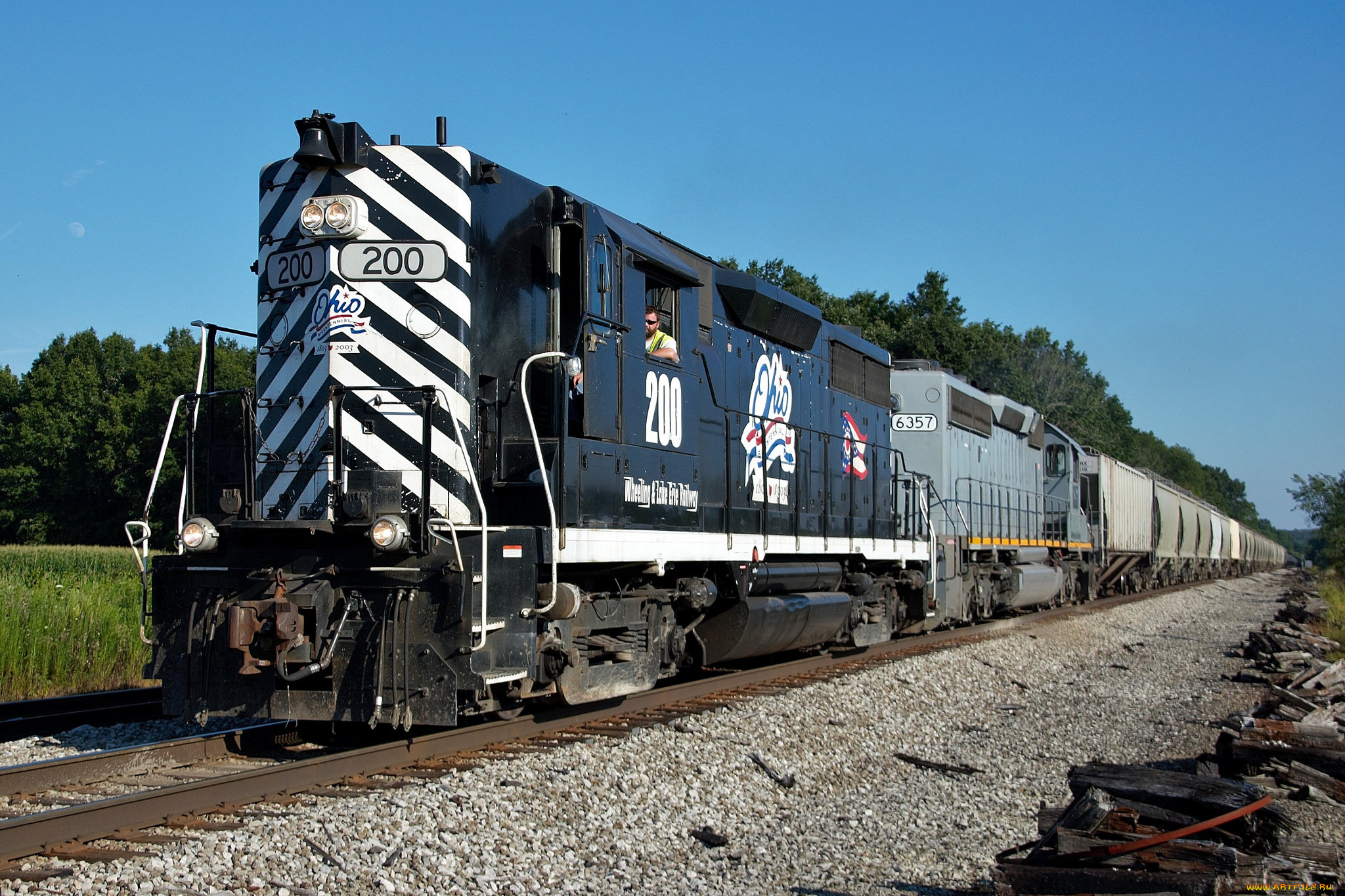 техника, поезда, железная, дорога, рельсы, локомотив, состав