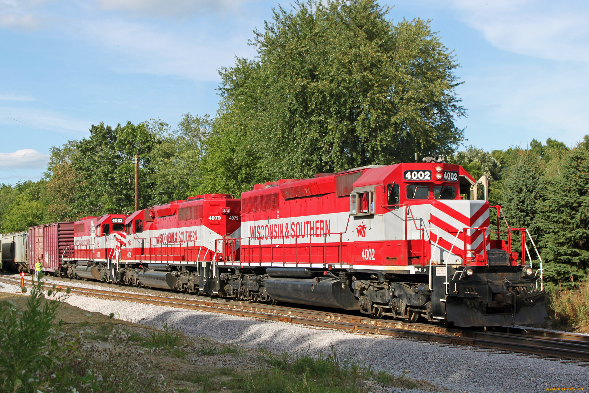 техника, поезда, железная, дорога, рельсы, локомотив, состав