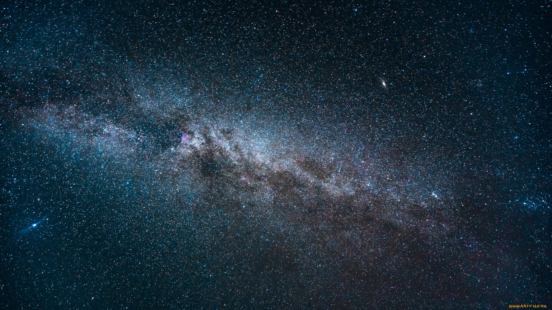 космос, галактики, туманности, бесконечность, звезды, млечный, путь, ночь