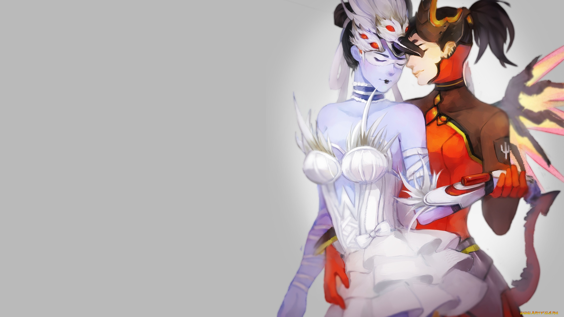 видео, игры, overwatch, девушки