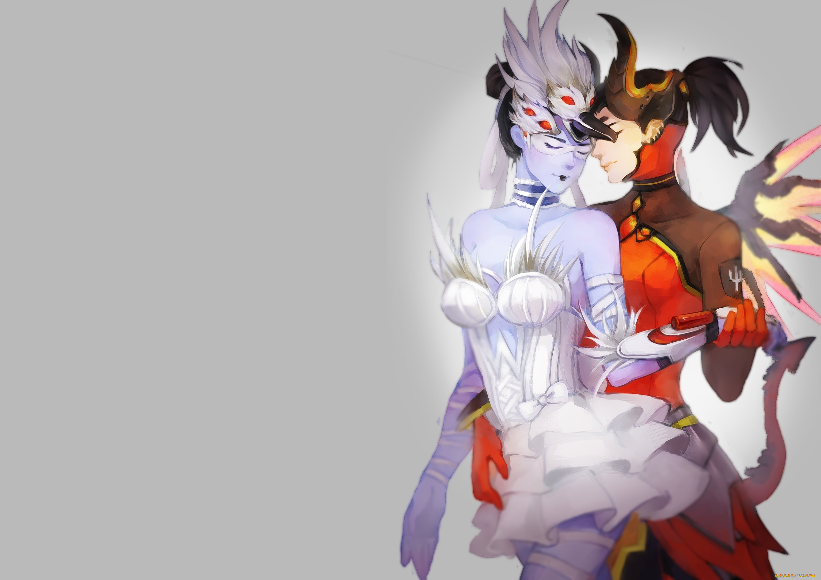 видео, игры, overwatch, девушки