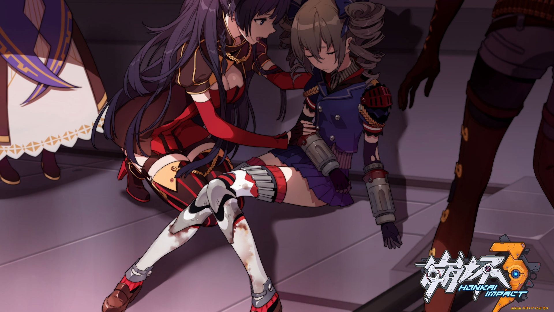 аниме, benghuai, xueyuan, benghuai, xueyuan