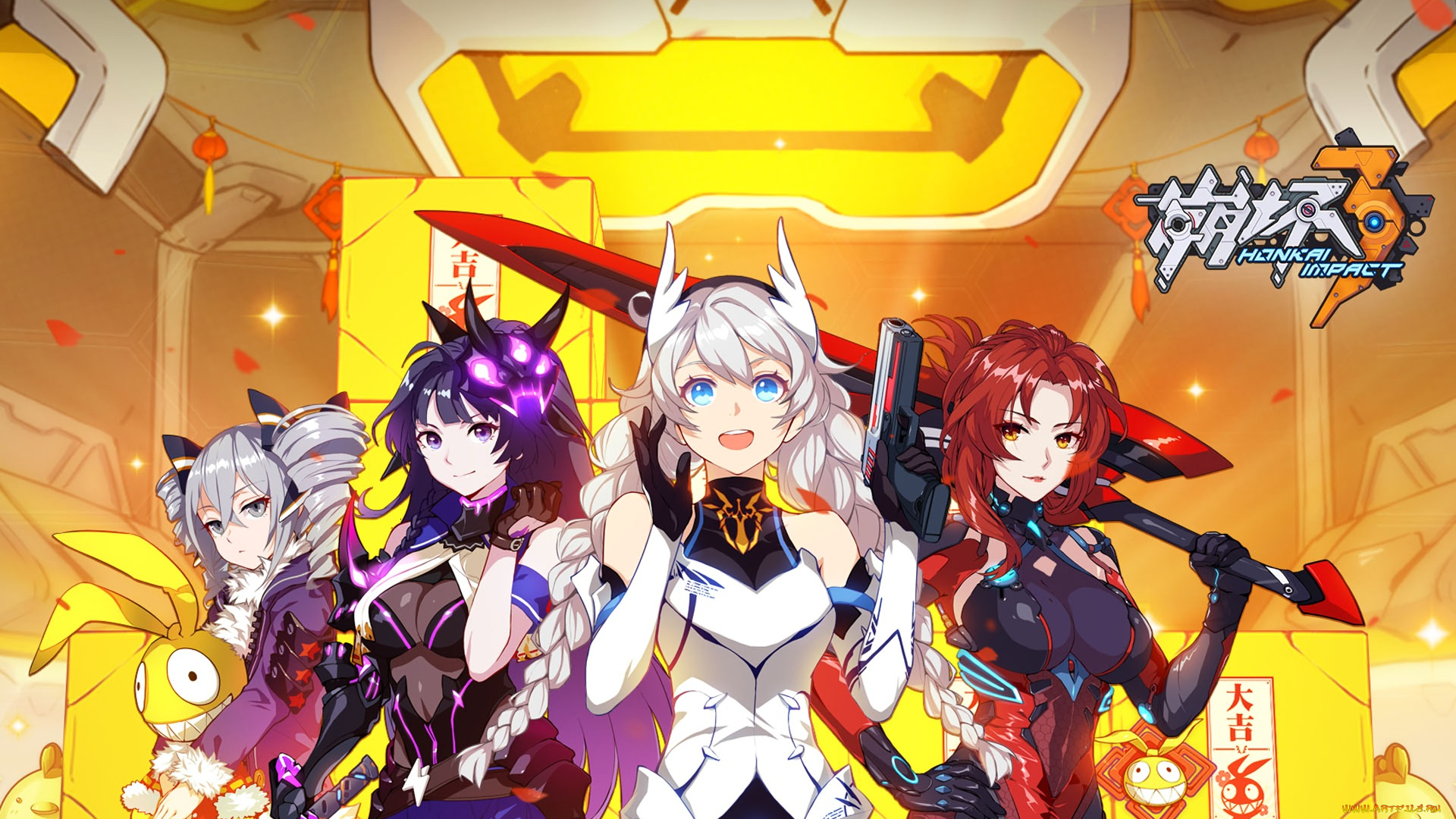 аниме, benghuai, xueyuan, benghuai, xueyuan