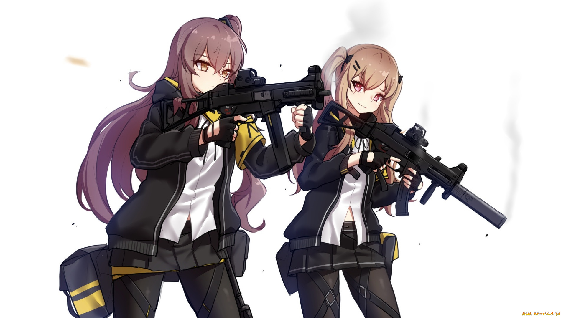 аниме, girls, frontline, girls, frontline
