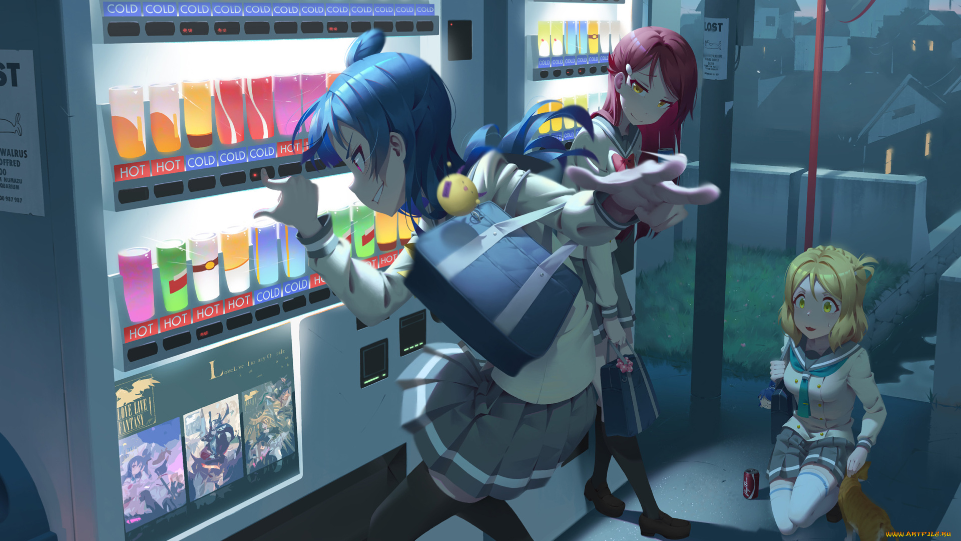 аниме, love, live, , school, idol, project, love, live