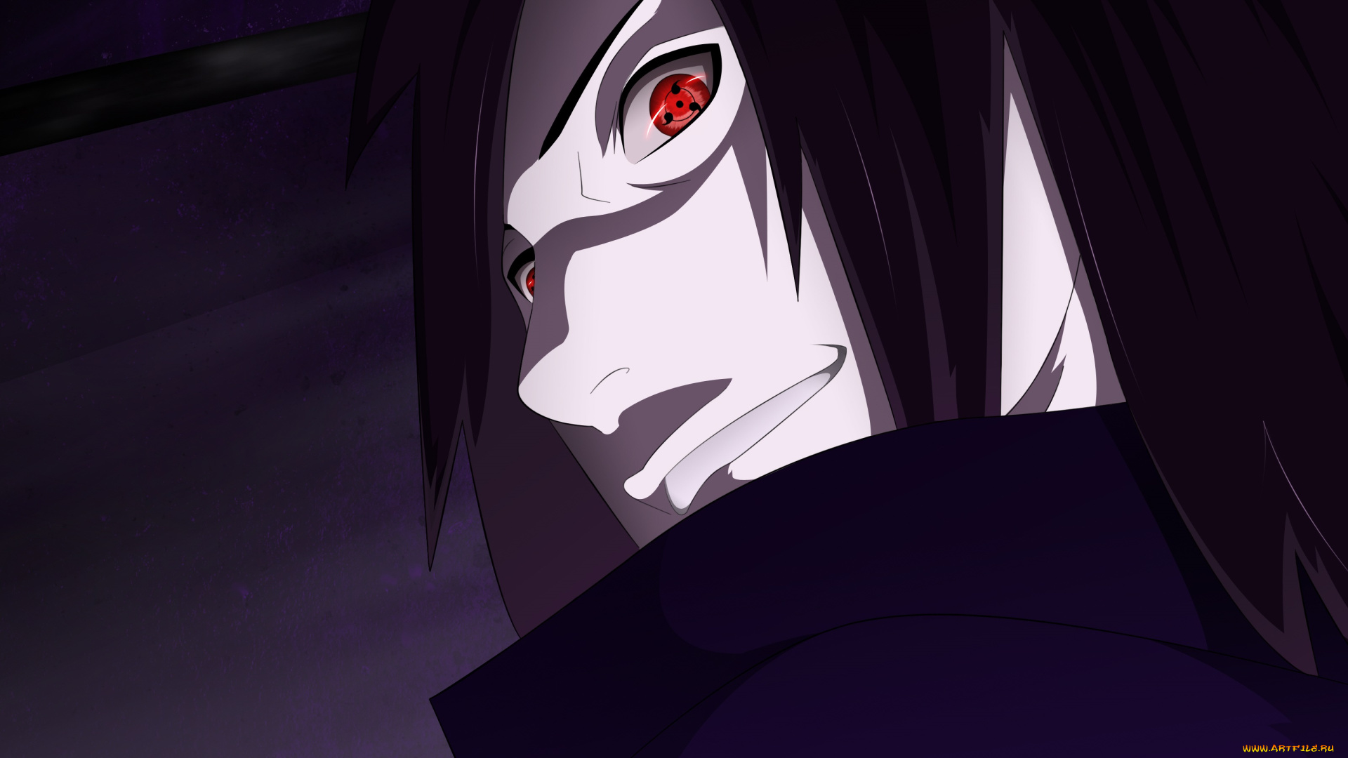 аниме, naruto, взгляд