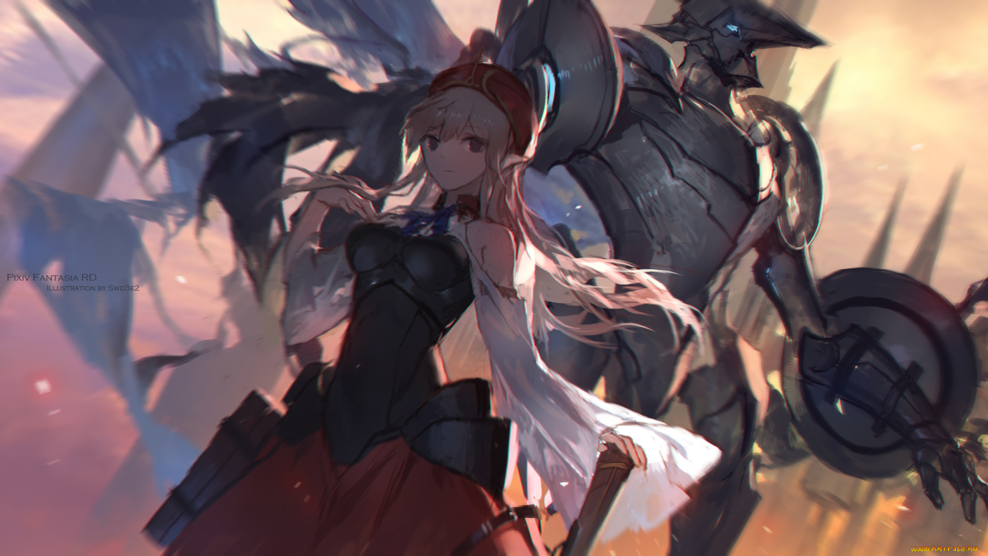 аниме, pixiv, fantasia, pixiv, fantasia