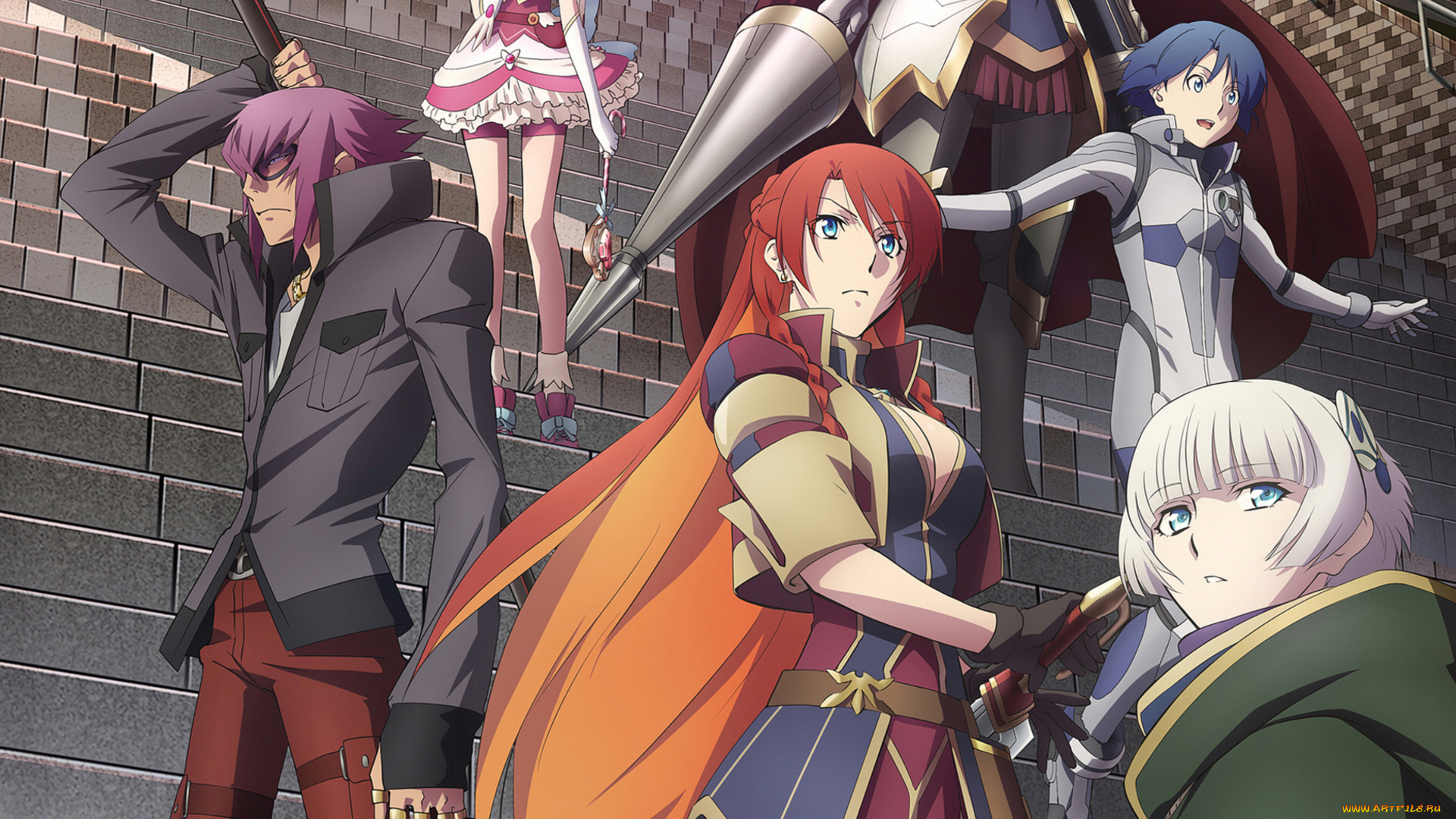 аниме, re, , creators, персонажи