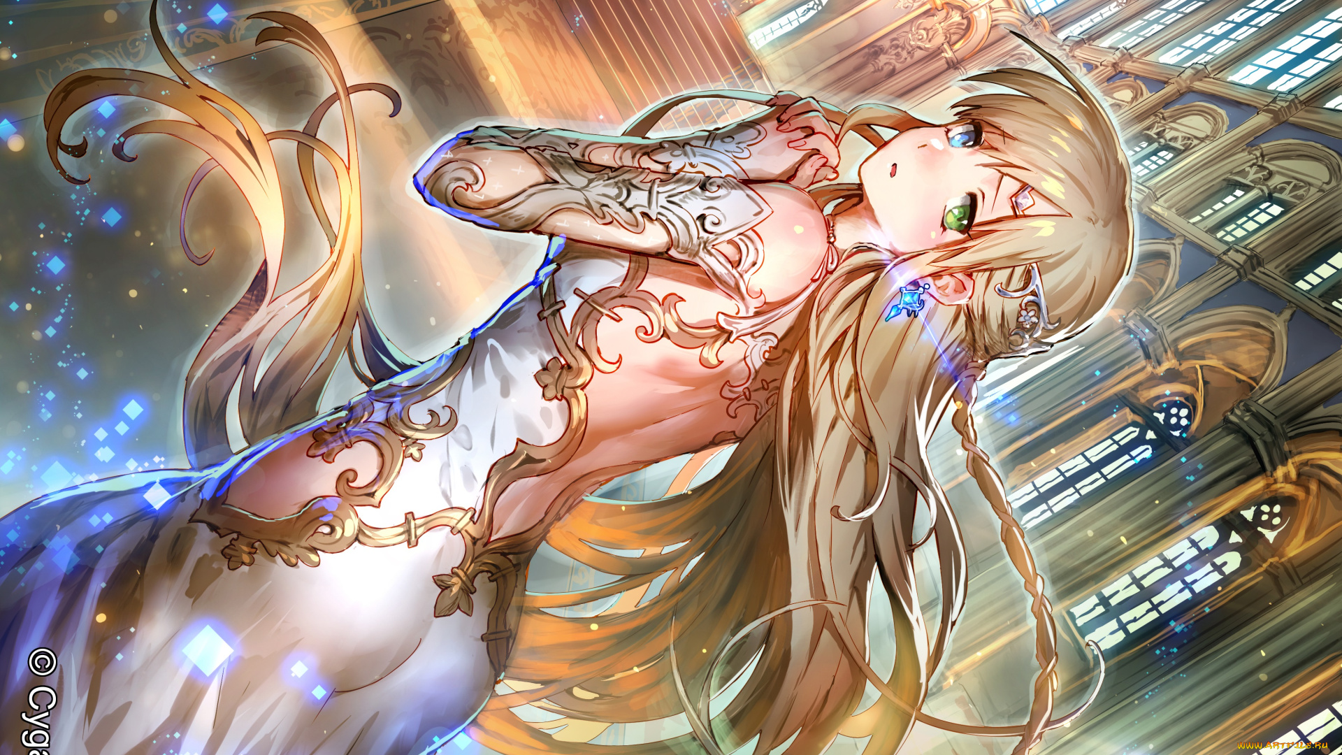 аниме, shingeki, no, bahamut, shingeki, no, bahamut