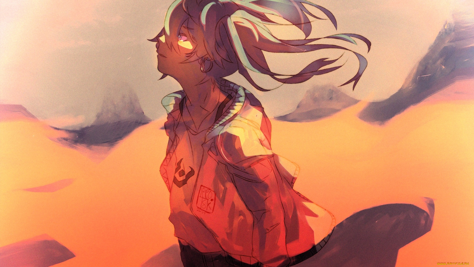 аниме, vocaloid, hatsune, miku