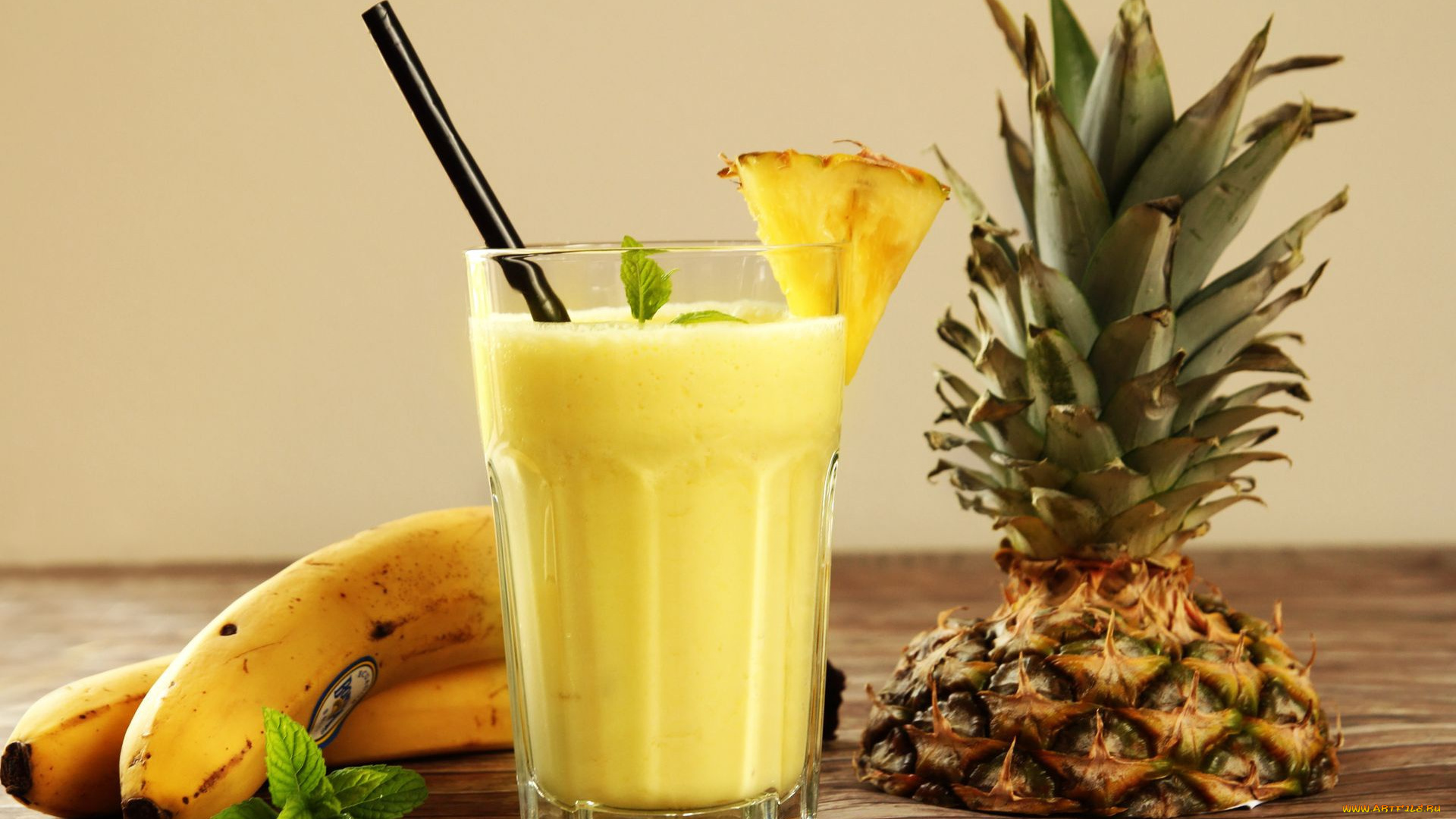 еда, напитки, , коктейль, фрукт, напиток, мята, бананы, ананас, смузи, пробки, стекло, сок