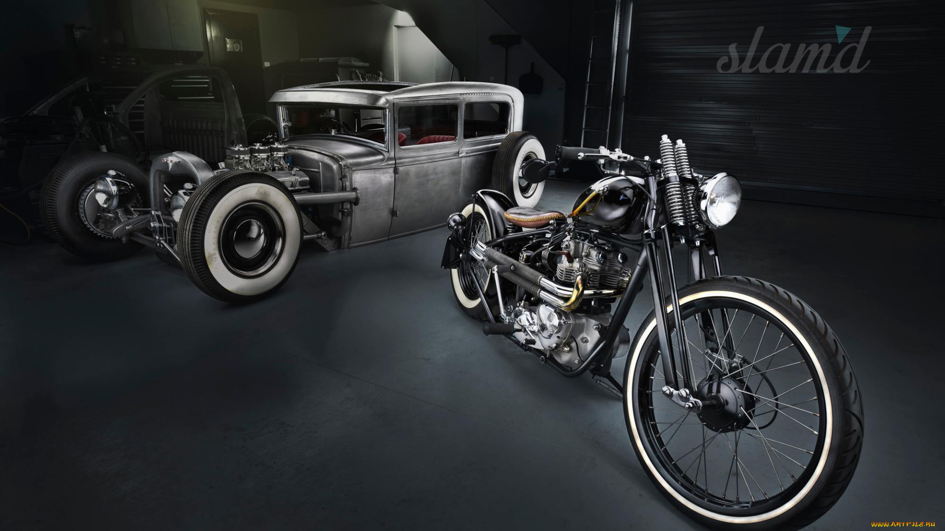 мотоциклы, customs, custom