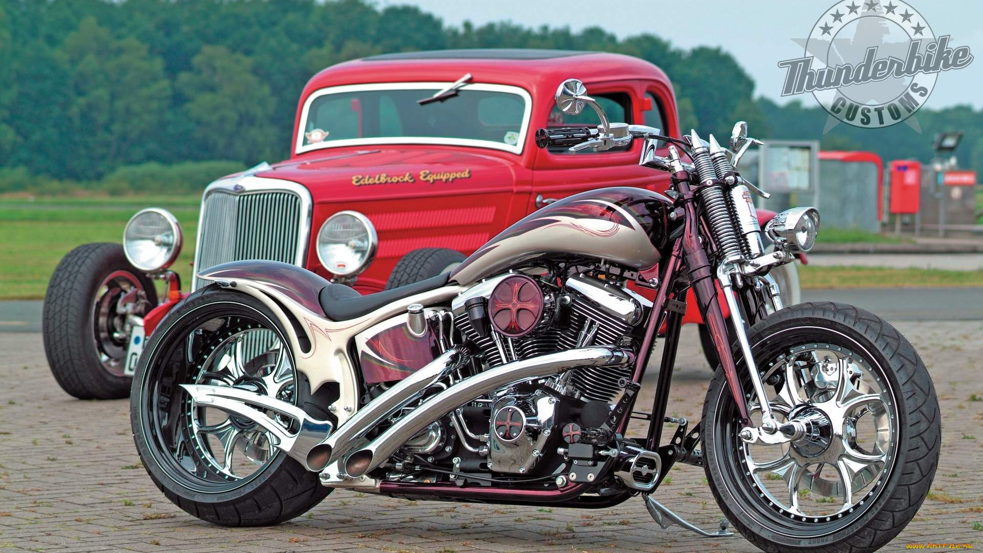 мотоциклы, customs, custom