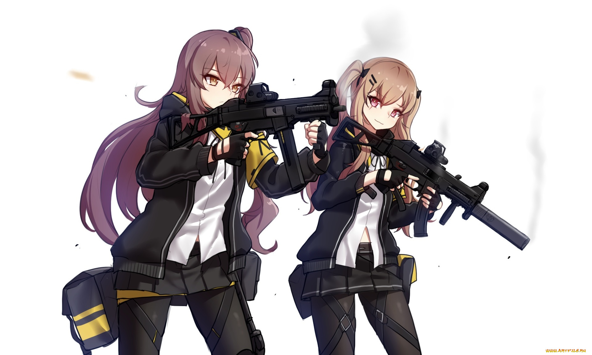 аниме, girls, frontline, girls, frontline