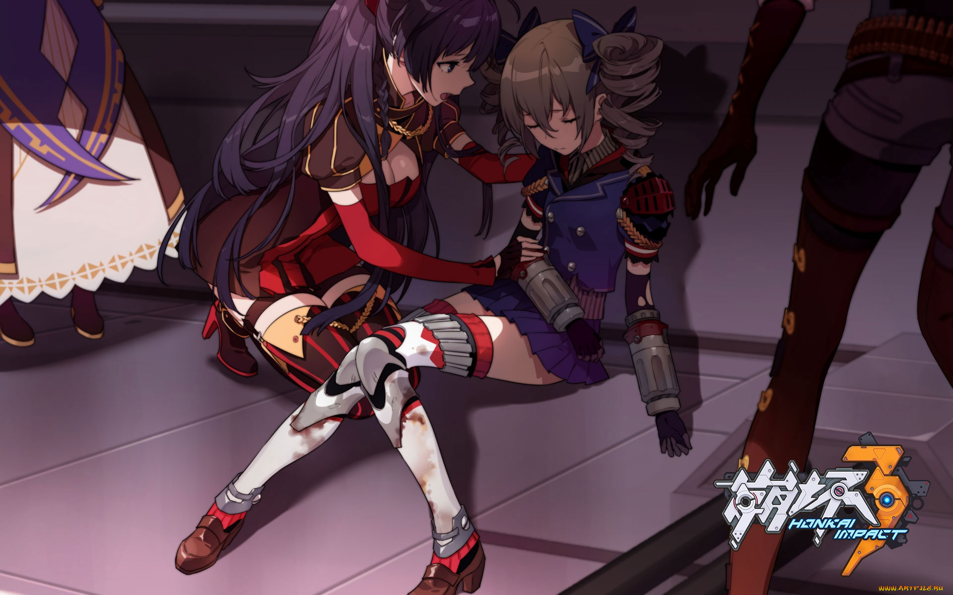 аниме, benghuai, xueyuan, benghuai, xueyuan