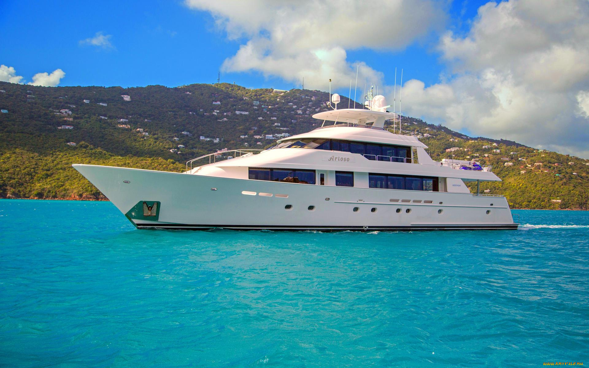 корабли, Яхты, море, яхта, пейзаж