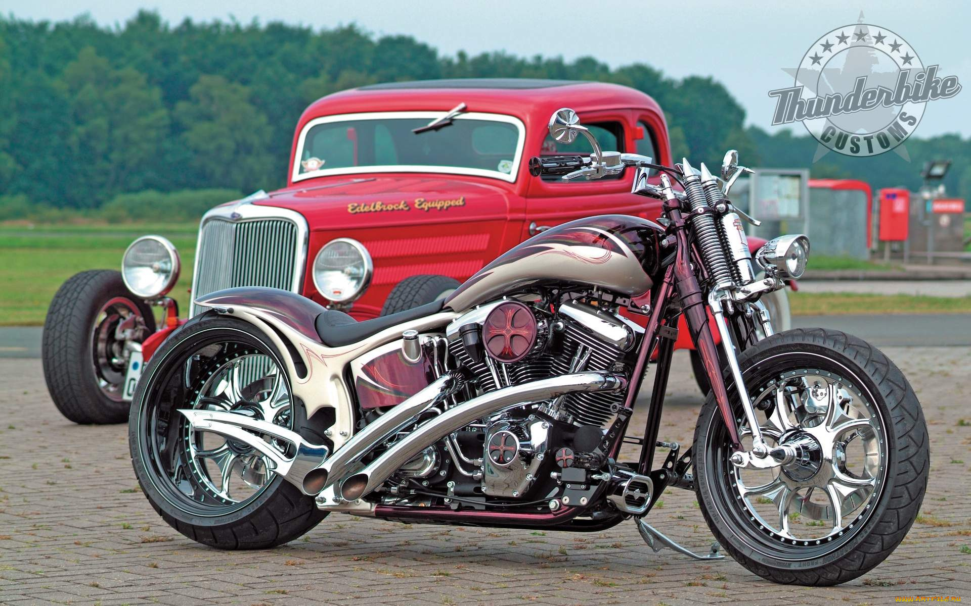 мотоциклы, customs, custom