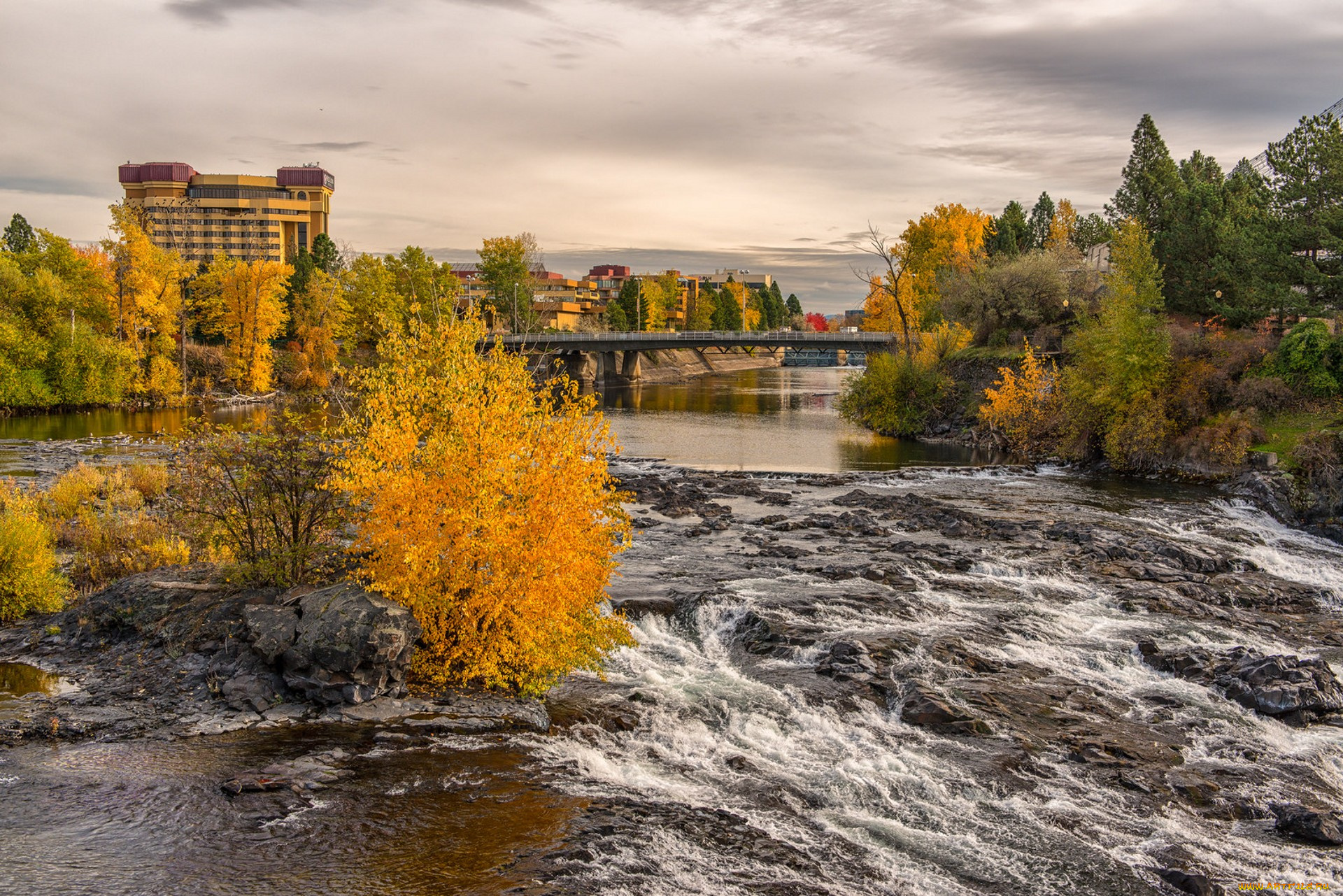 города, -, пейзажи, простор