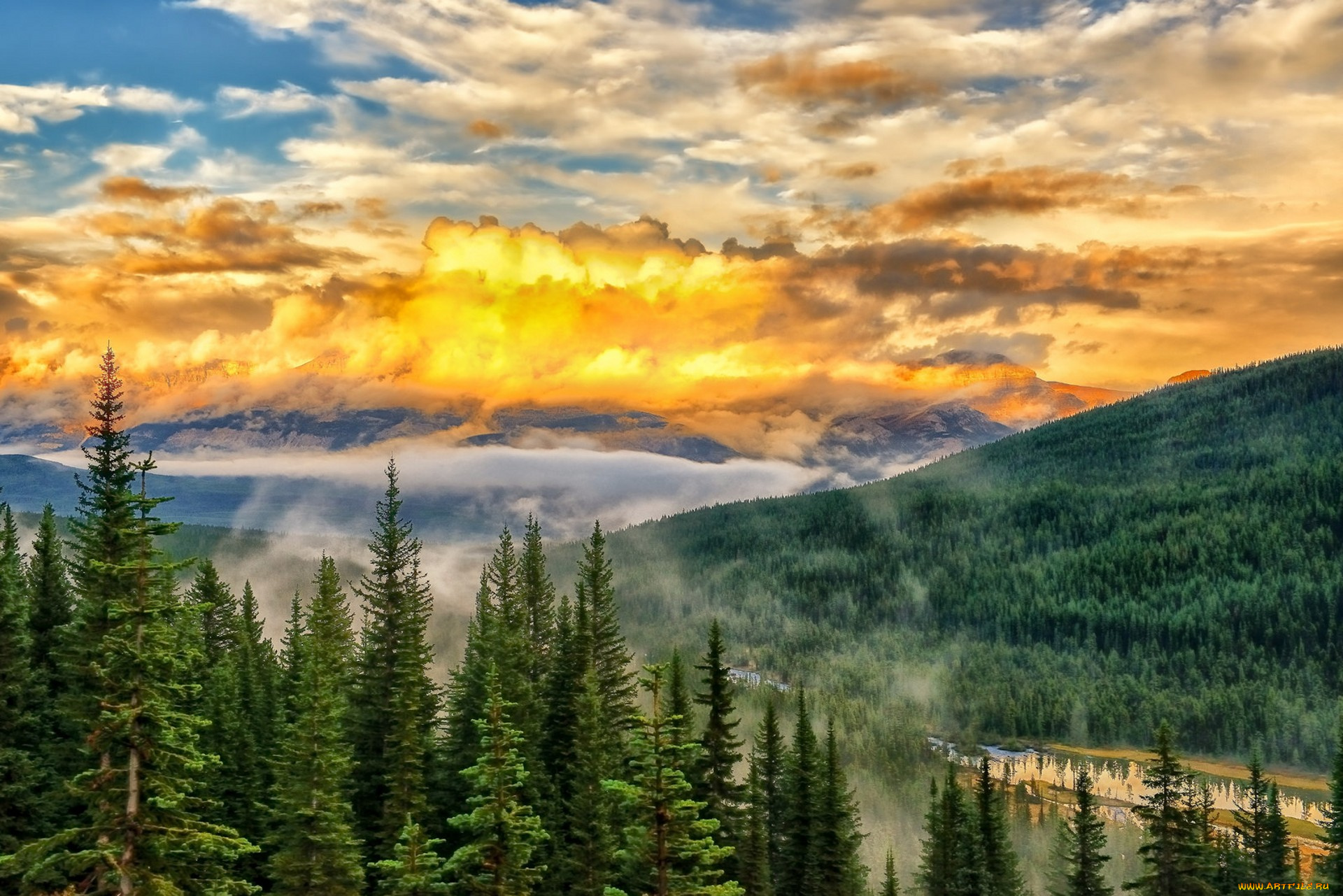 природа, пейзажи, простор