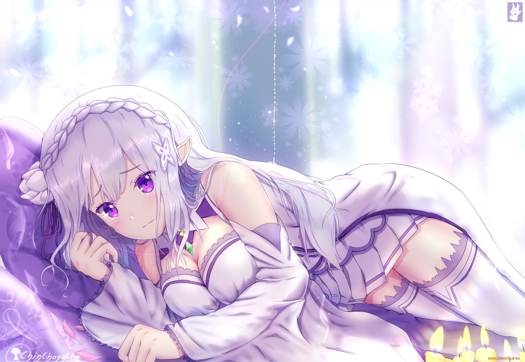 аниме, re, , zero, kara, hajimeru, isekai, seikatsu, emilia